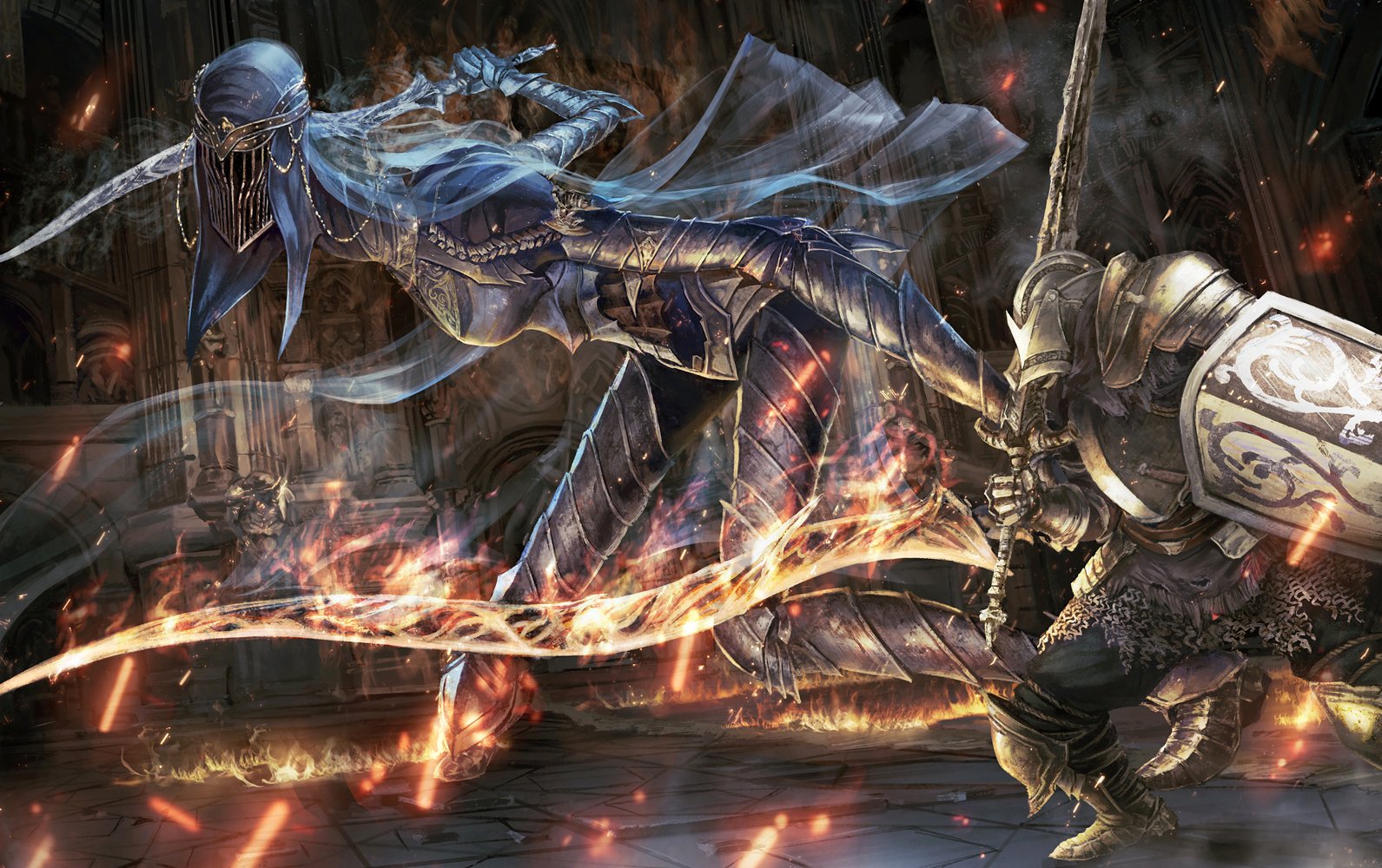 VideoArtGame art. Dark Souls III of the Boreal Valley Artist