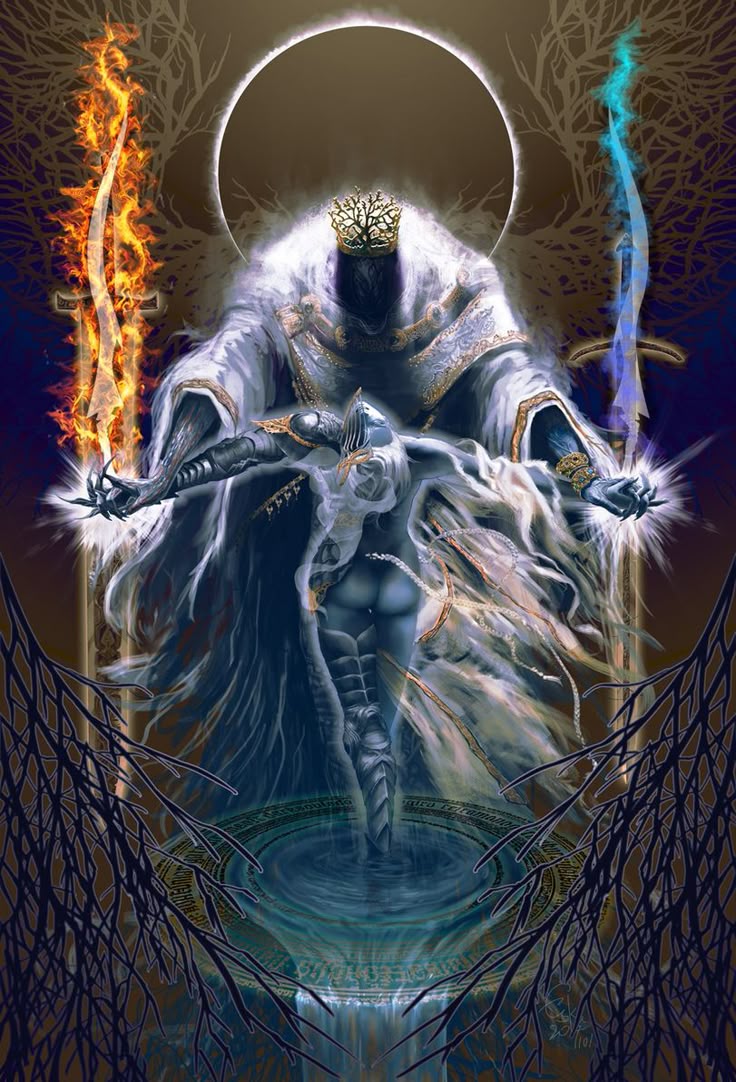 Dancer of the Boreal Valley - Pontiff Sulyvahn - DSIII персонажи - DS art - Dark