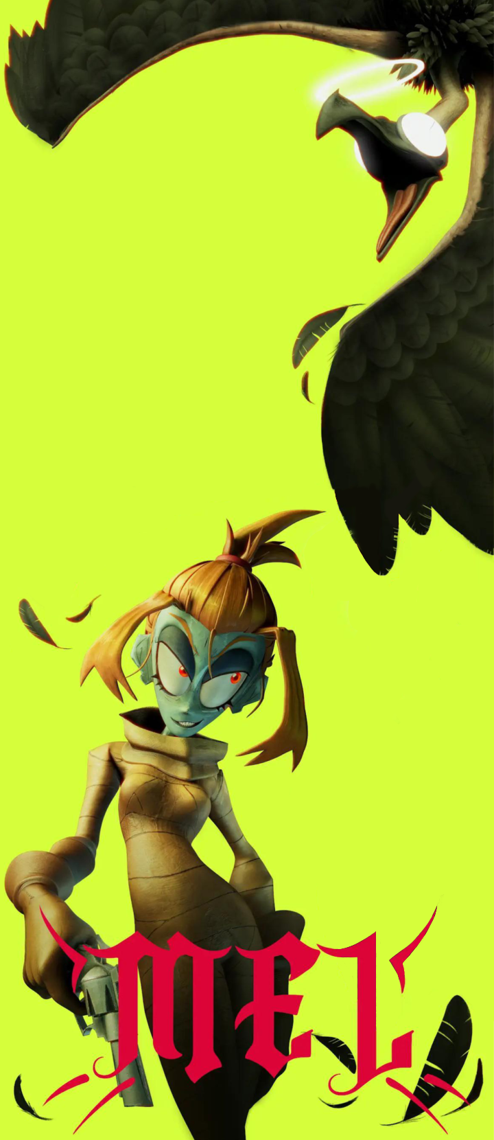Finally we have a Mel wallpaper!