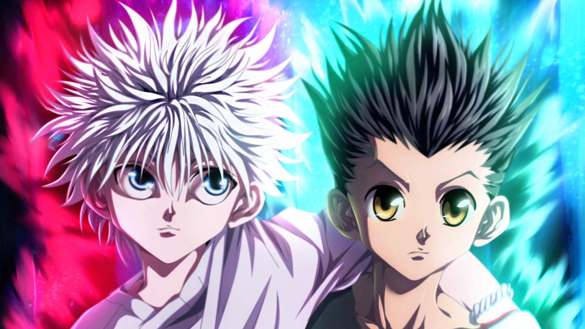 Hunter x Hunter Colorful Gon And Killua Photo HD Anime Wallpaper