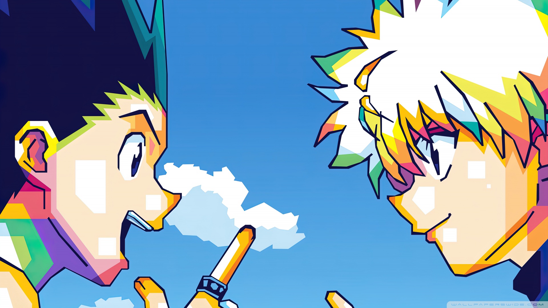 Hunter x Hunter, Gon and Killua Fanart 4K UHD Wallpaper for UltraHD Desktop and TV, Widescreen and UltraWide Display, Dual Monitor, Smartphone and Tablet Devices