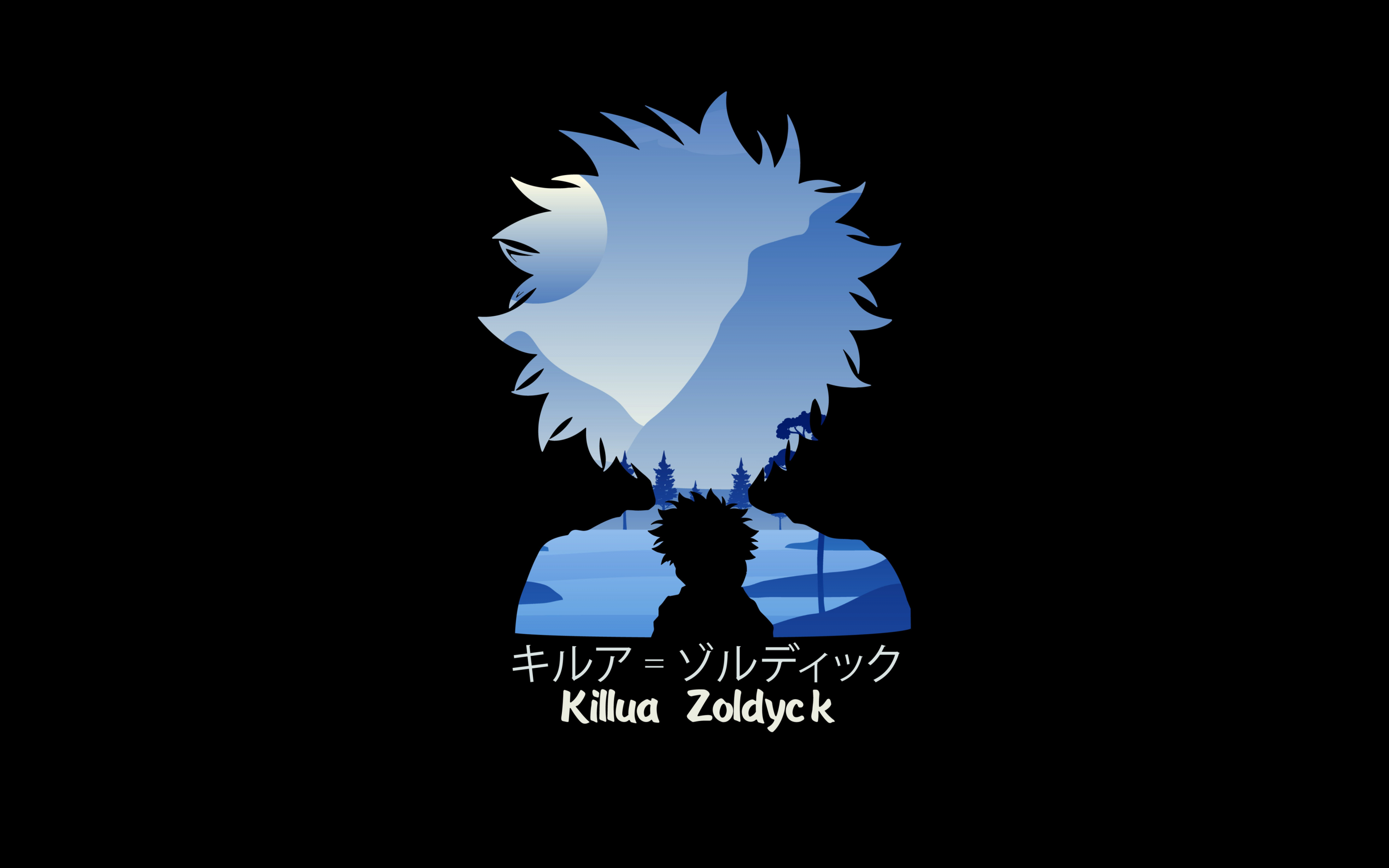 Killua Zoldyck Wallpaper 4K, AMOLED, Hunter x Hunter