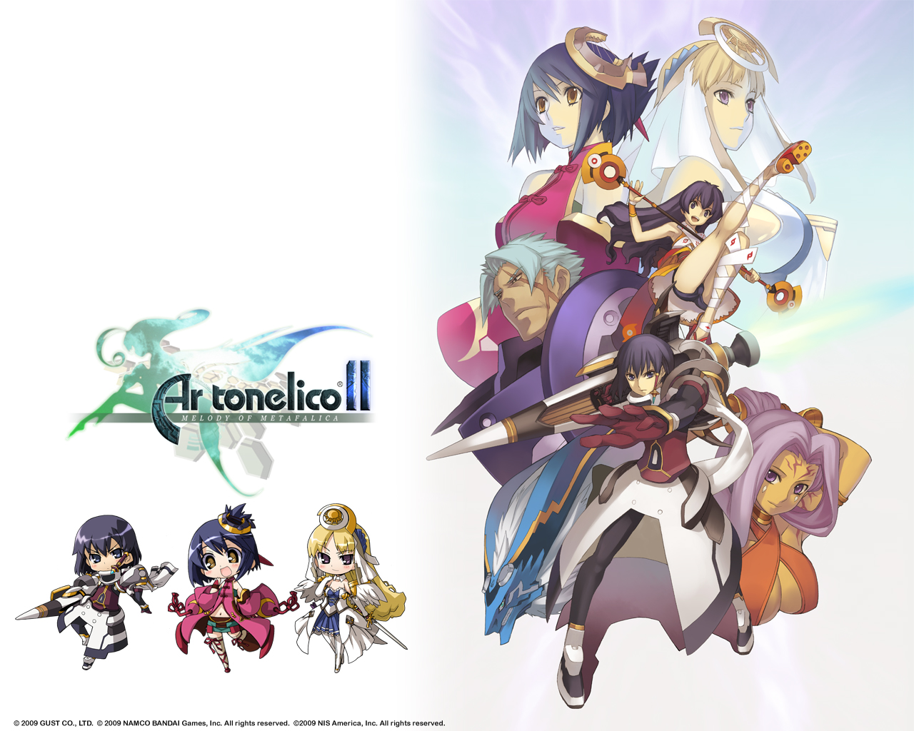 Ar tonelico II: Melody of Metafalica screenshots, image and picture
