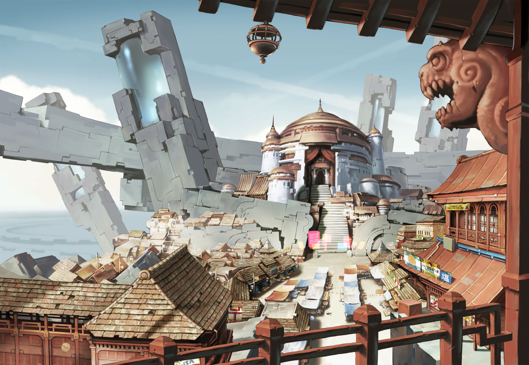 Ar tonelico II: Melody of Metafalica Artwork