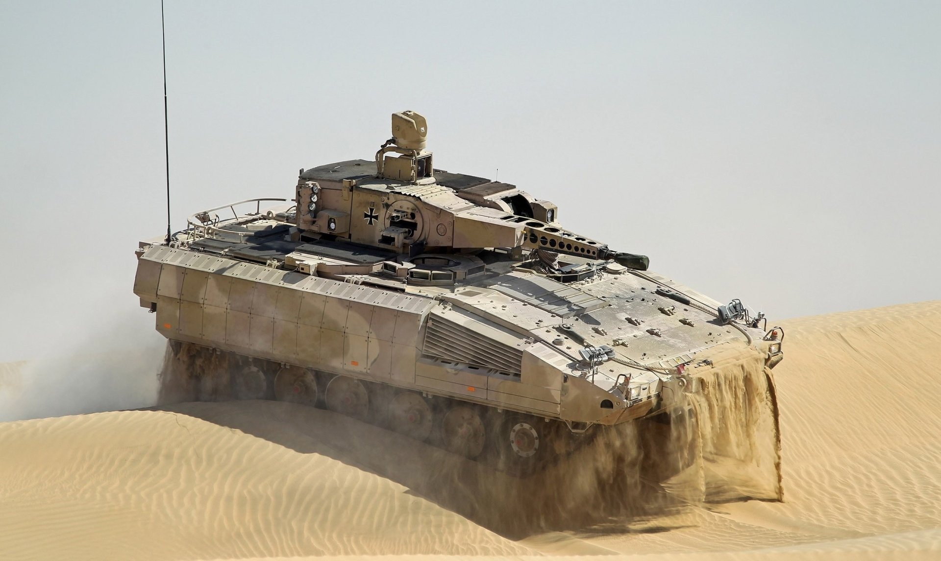 Puma Infantry Fighting Vehicle Conquers Desert Sands