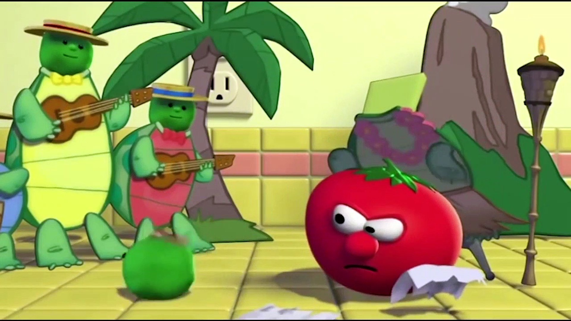 VeggieTales. Monkey Silly Song. Veggie Tales Silly Songs With Larry