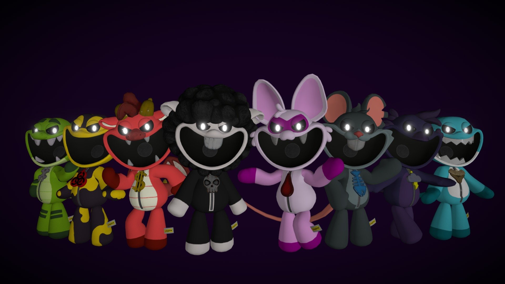 Nightmare Critters Playtime Chapter 4 model by ☕Mr. DaBois Official☕ YT [348cd25]