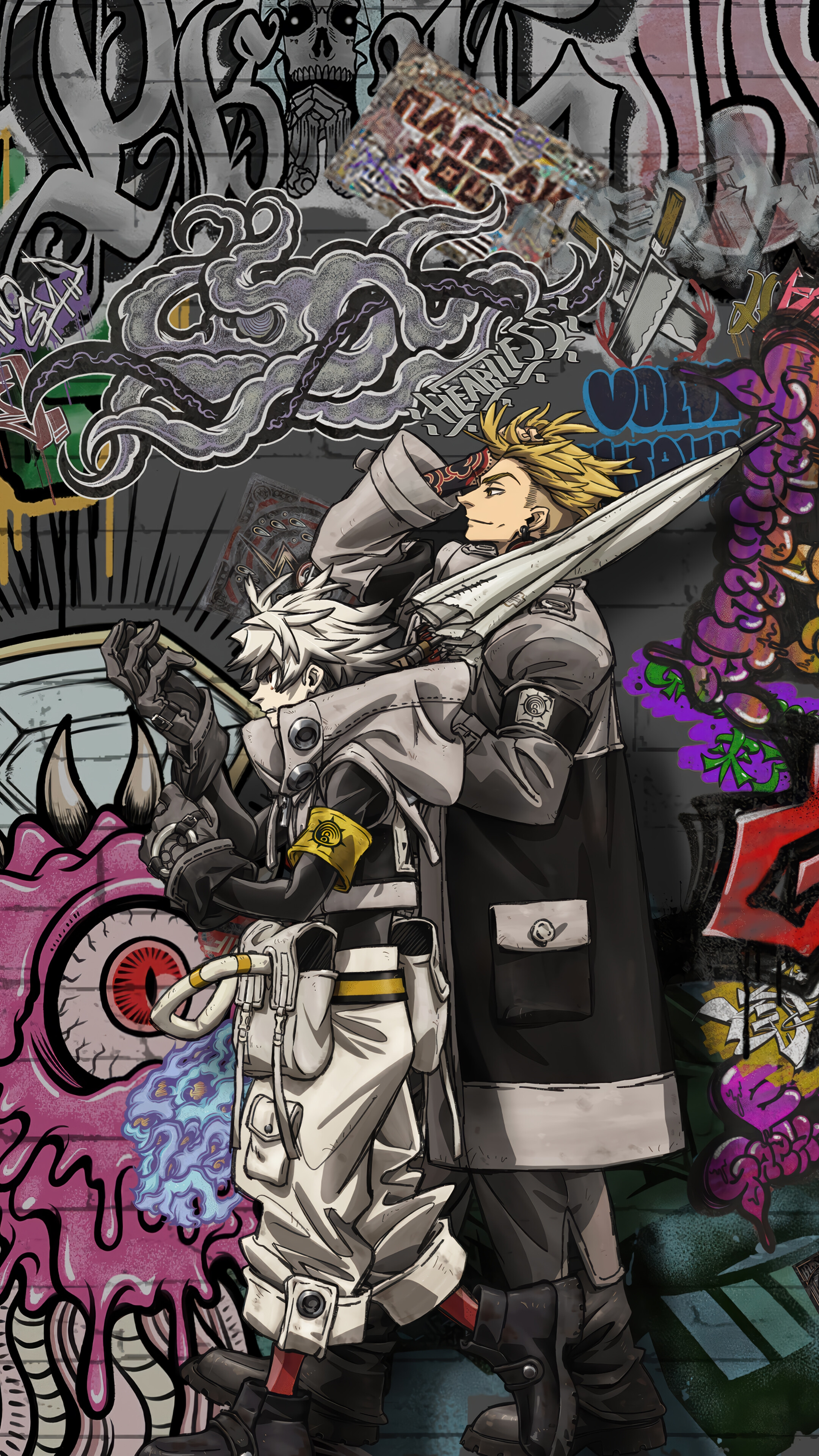 Gachiakuta Anime Characters 4K Wallpaper iPhone HD Phone