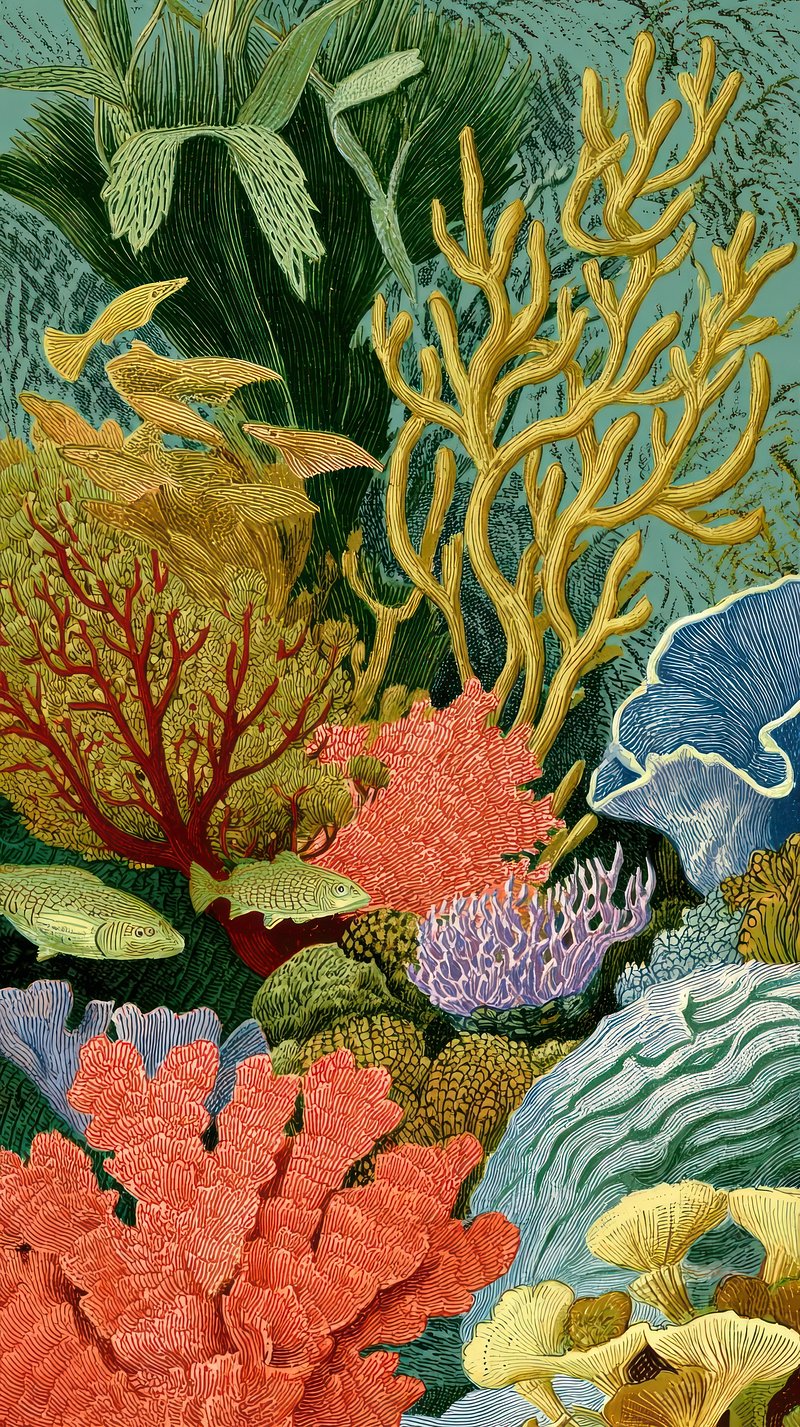 Coral Reef iPhone Wallpaper Image Wallpaper