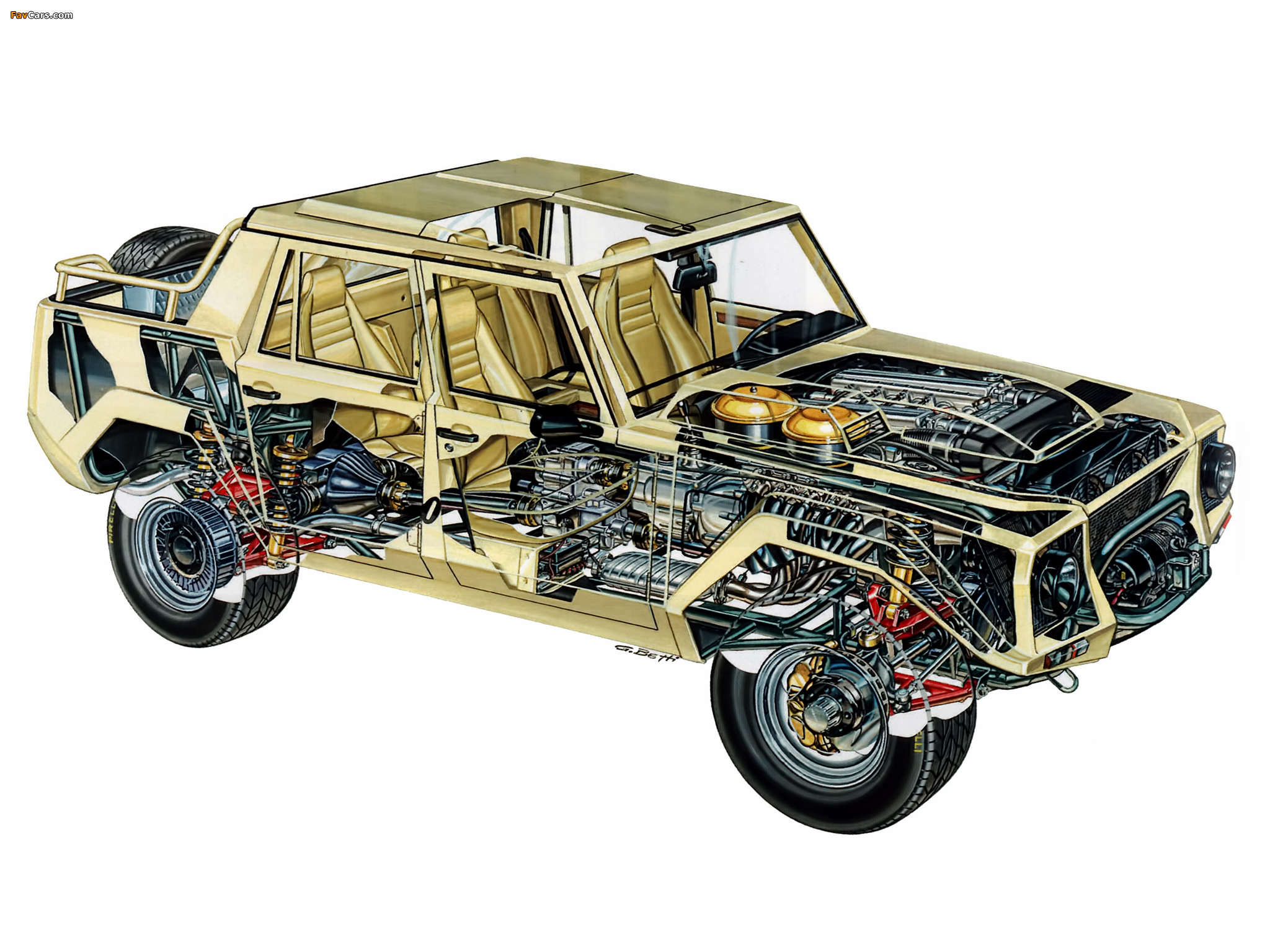 Lamborghini LM002 1990–92 wallpaper (2048x1536)