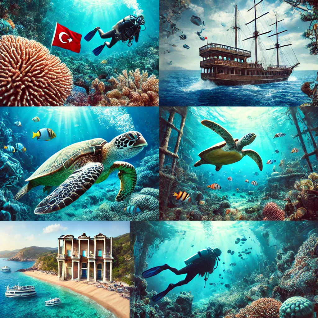 Diving Holidays in Turkey: Explore the Best Underwater Adventures Turkey: Top Travel Spots and Tourist Attractions