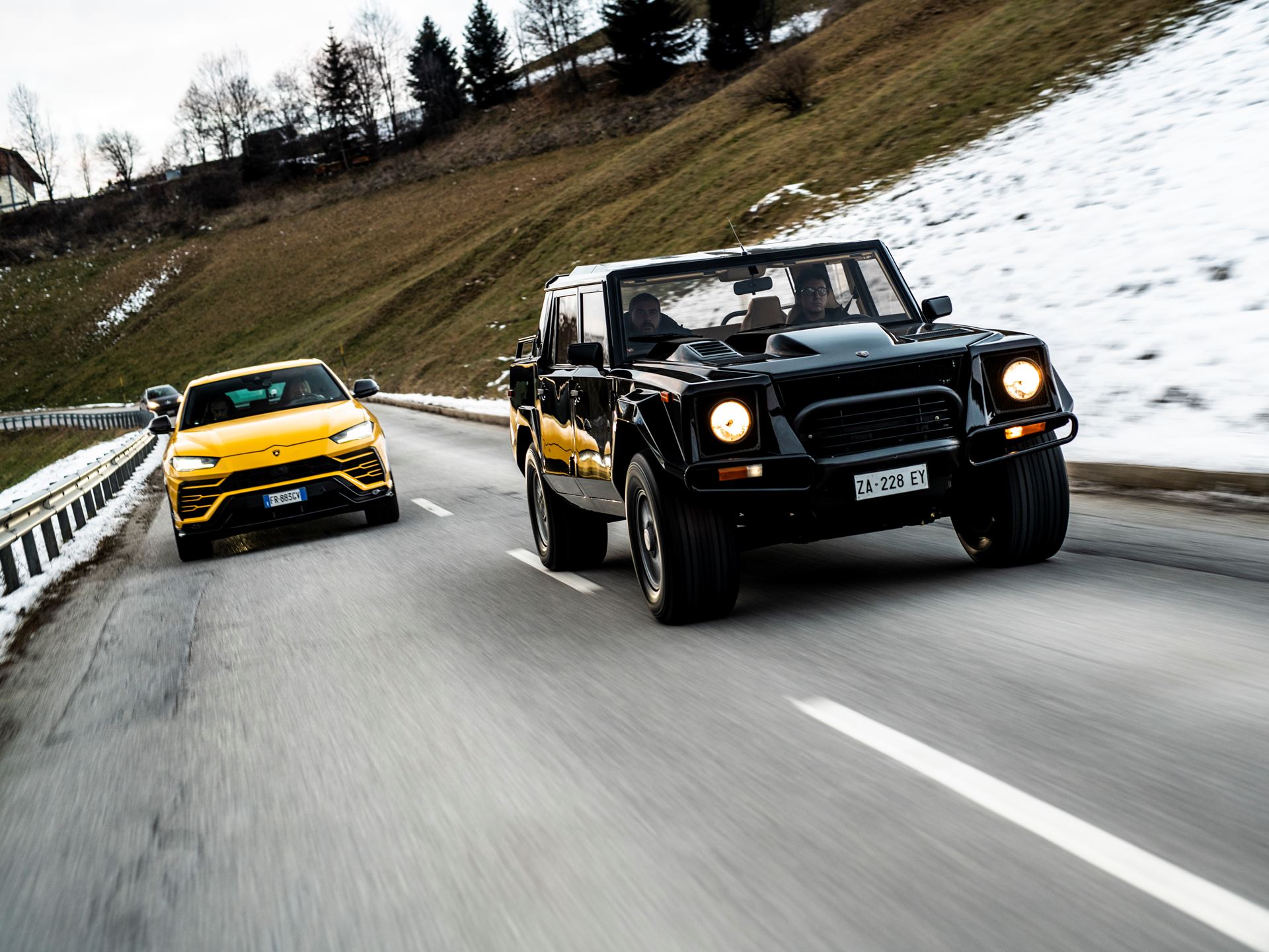 Lamborghini LM002 and URUS