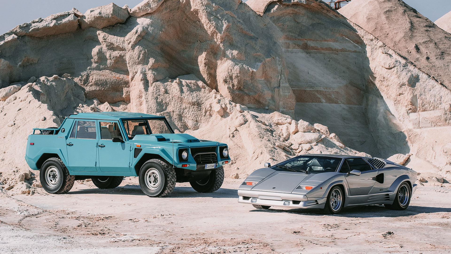 Back in the Eighties, the Countach and the LM002 shared a V12