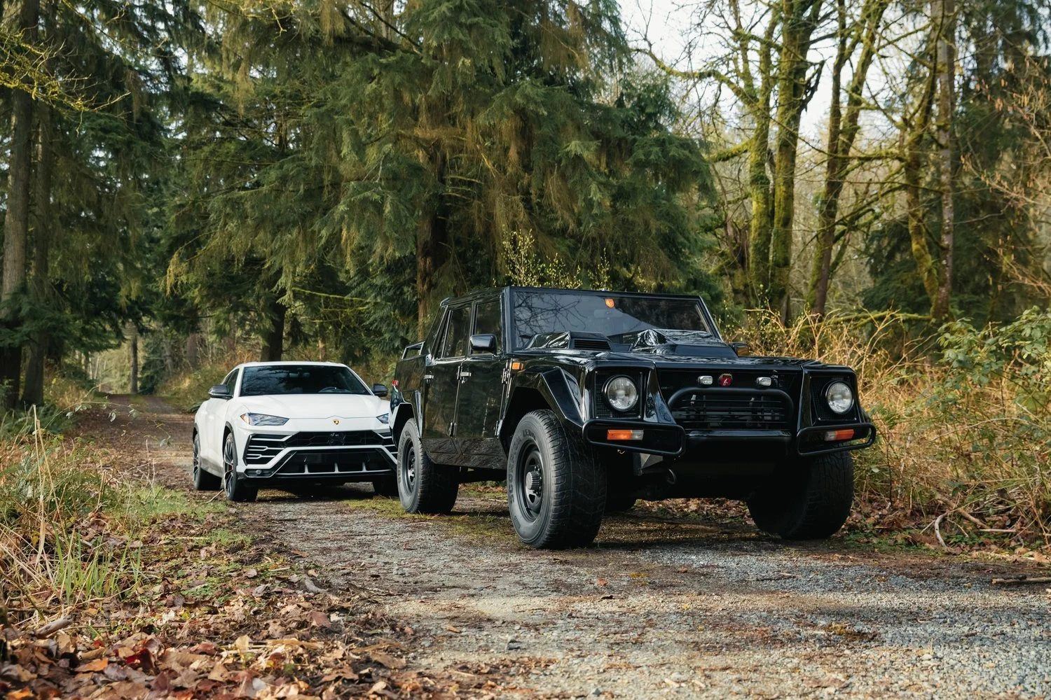A Tale of Two Bulls: Lamborghini LM002 and Urus