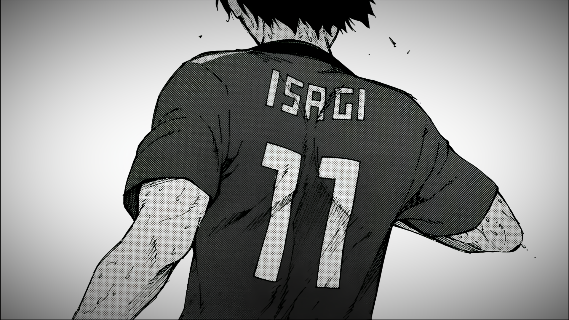 Isagi Yoichi from Blue Lock Anime Wallpaper