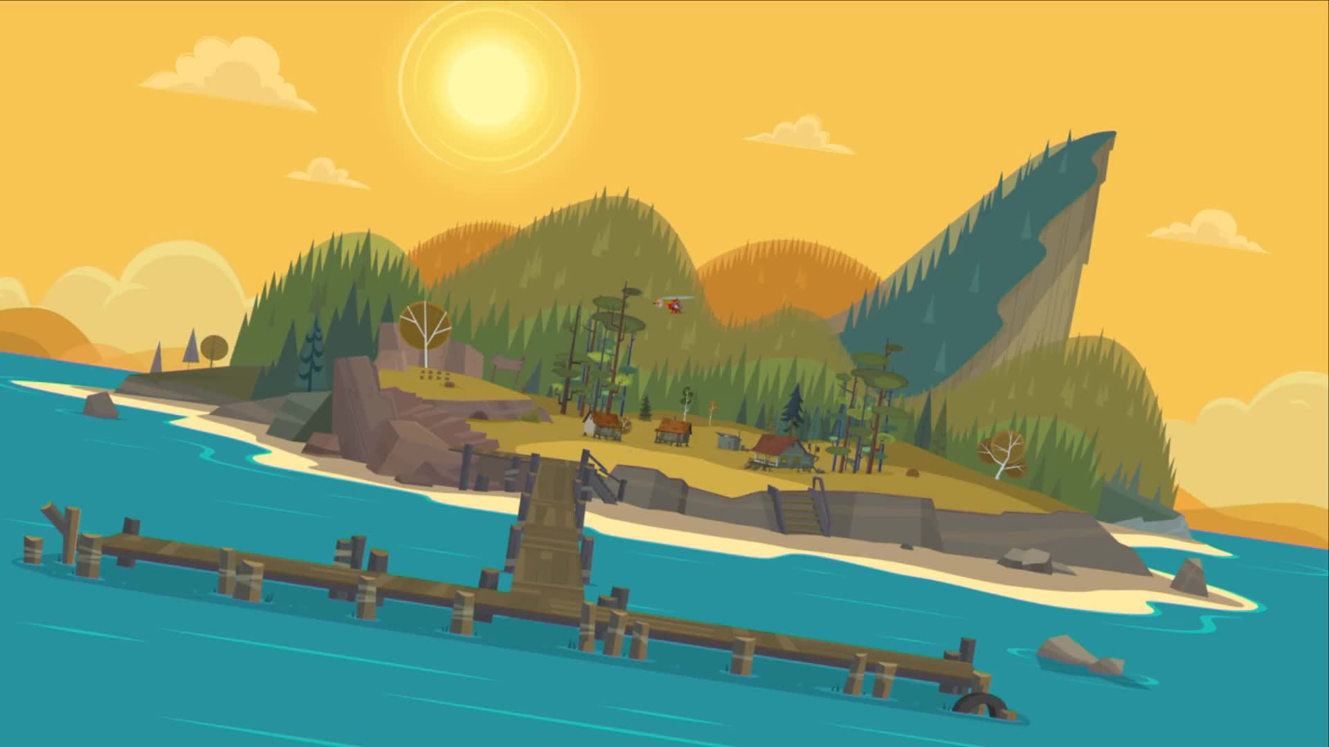 Total Drama Island (Beginning of Intro)