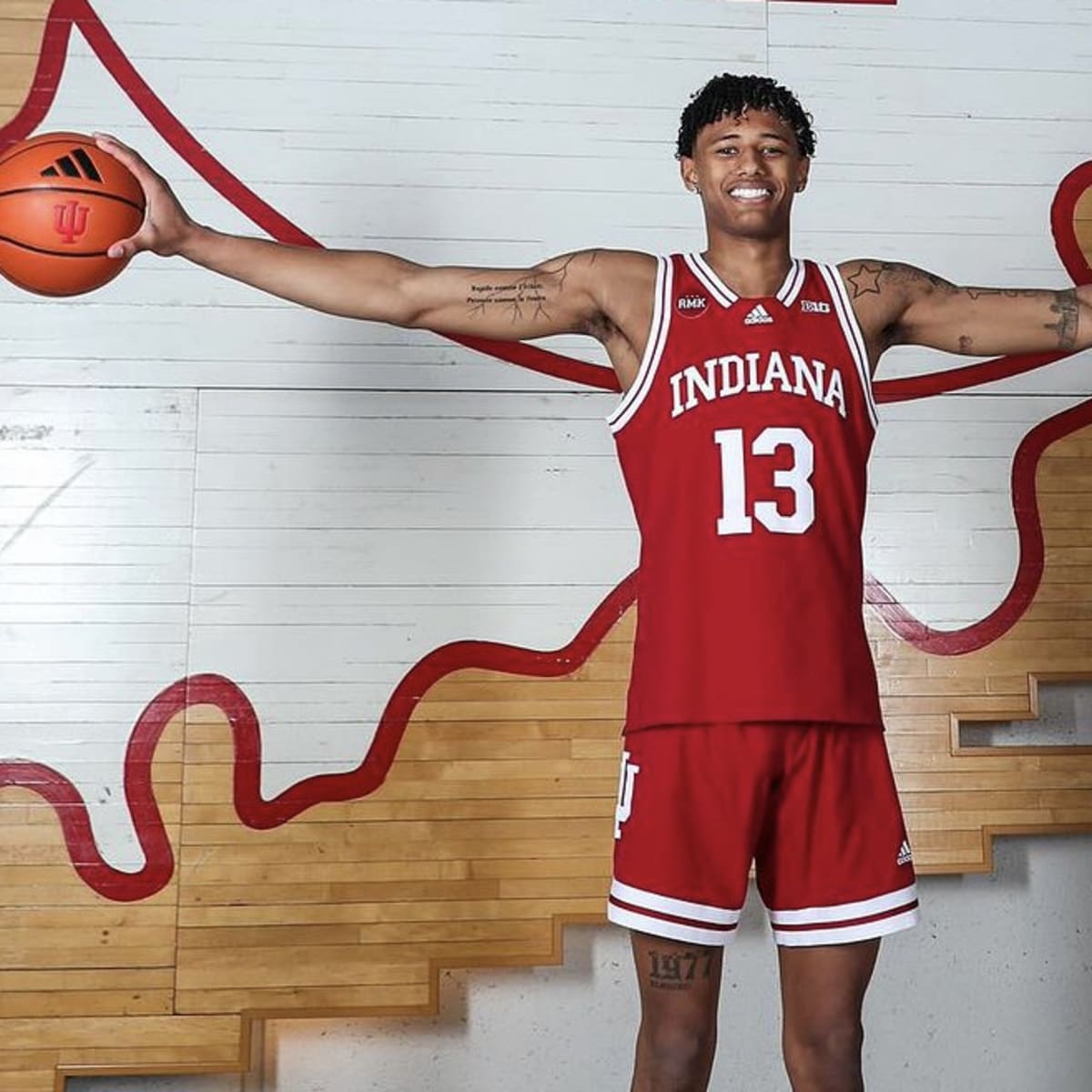 2024 Recruit Diamant Blazi Visits Indiana