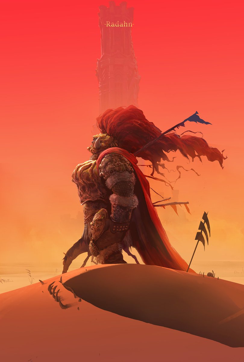 VideoArtGame art. Elden Ring Radahn Artist: Huang Jialin