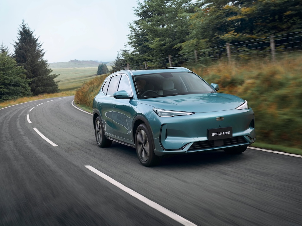Geely Auto officially launches in UK with EX5 debut