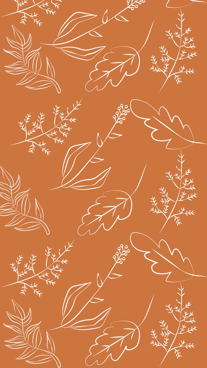 Orange fall background