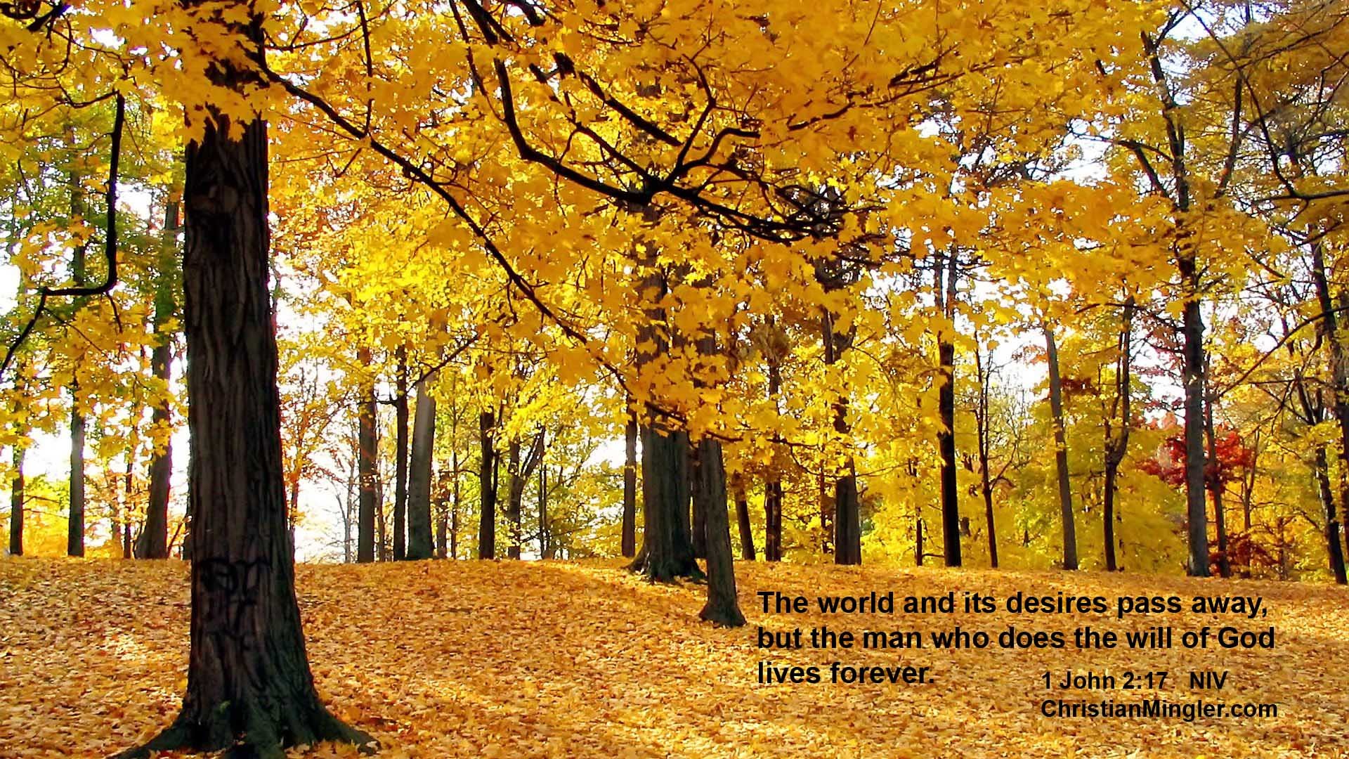 Christian Autumn Wallpaper