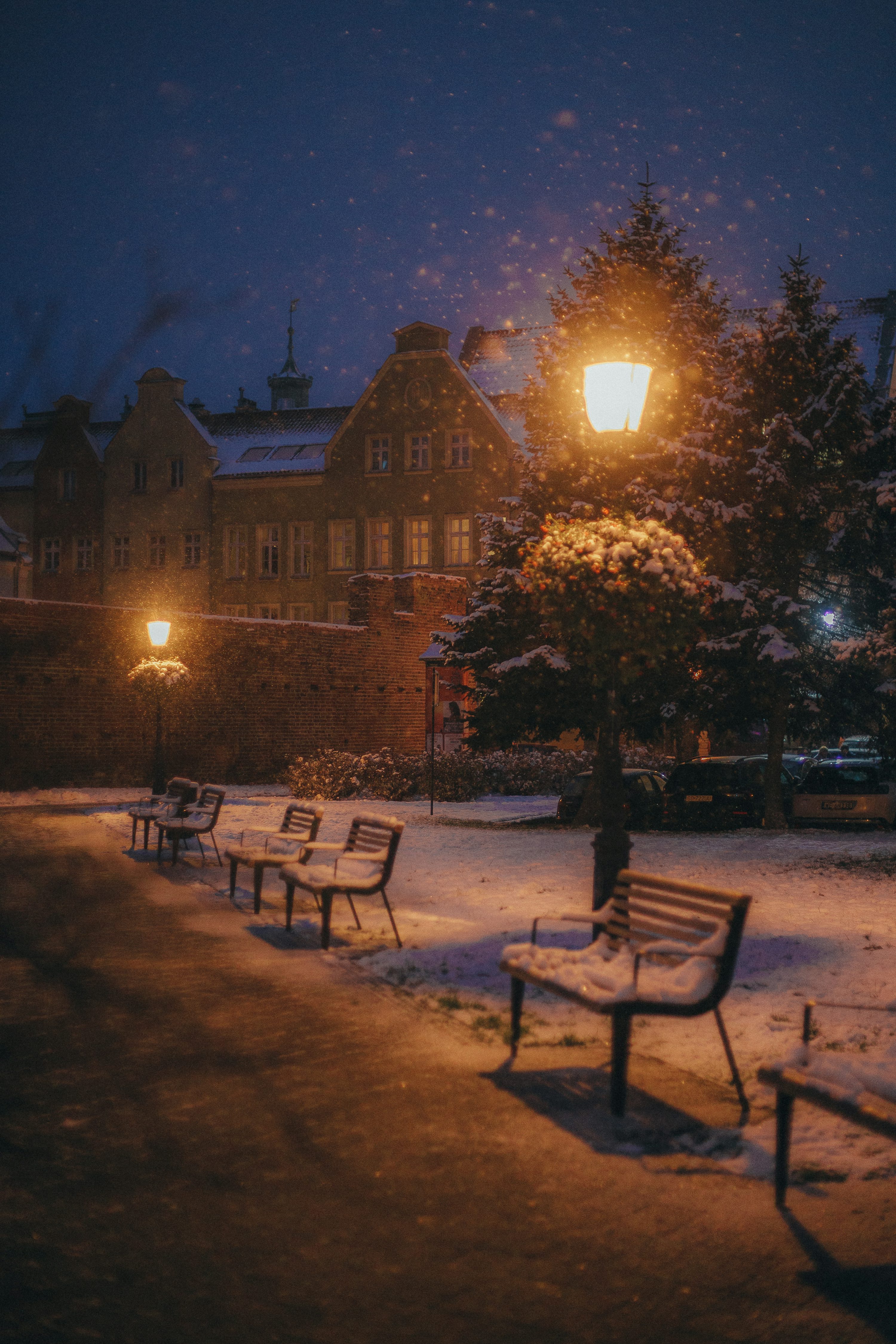 Winter Street Picture. Download Free Image