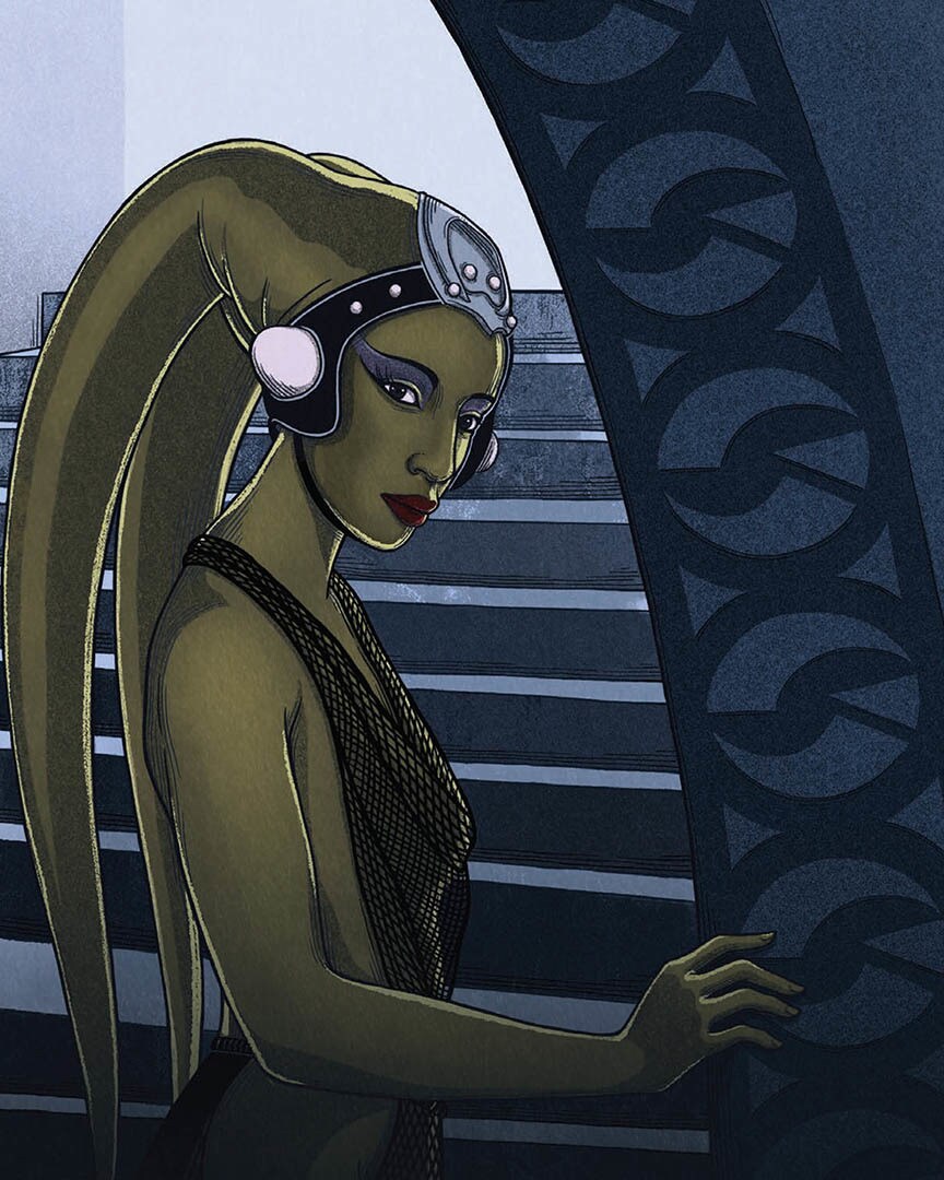 Oola Unchained and Other Illustrations from Women of the Galaxy. StarWars .com