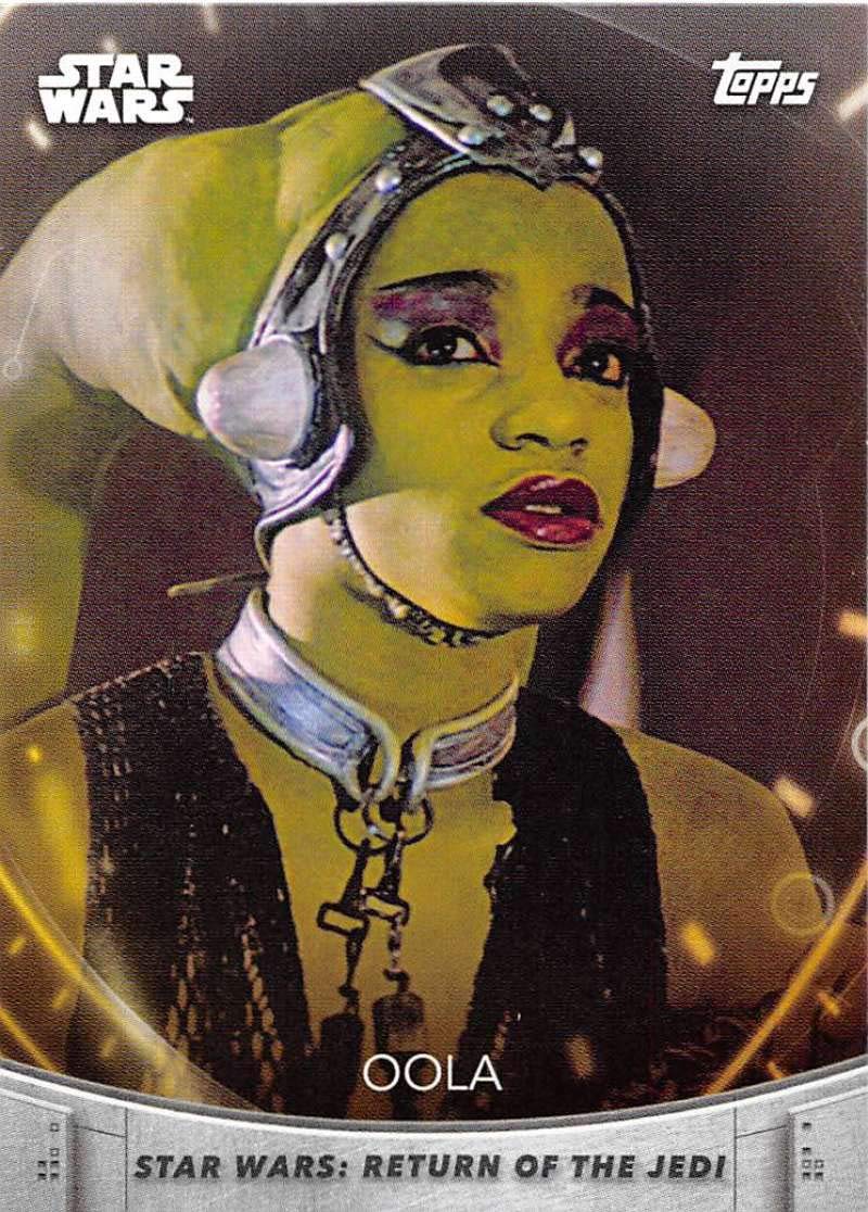 Topps Women of Star Wars Oola Star Wars Card at Amazon's Entertainment Collectibles Store