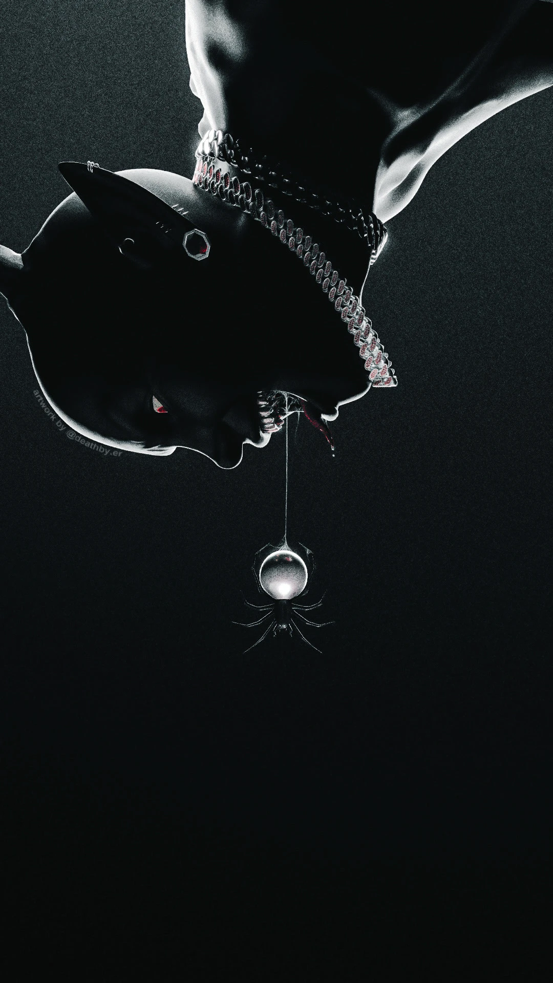 Concept album cover for “Scarlet”