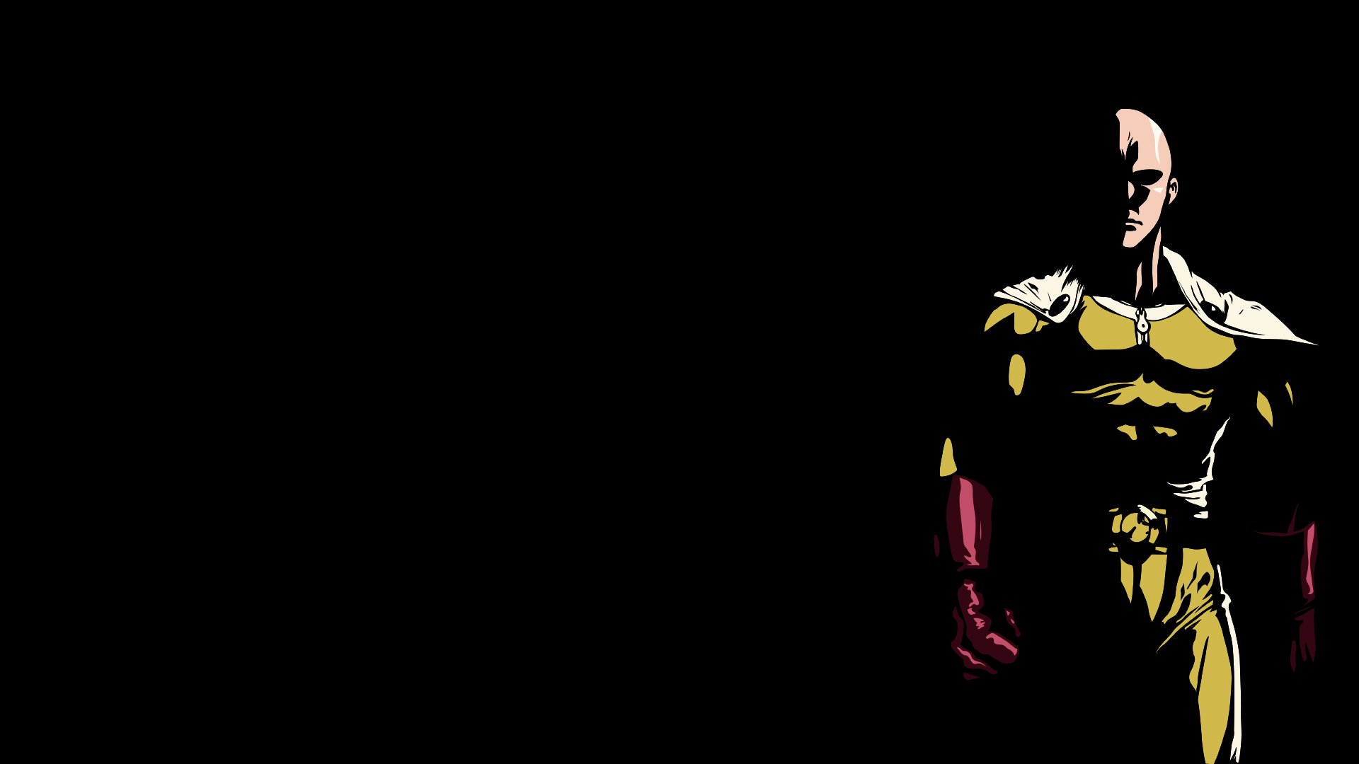 Minimalist Saitama HD Wallpaper