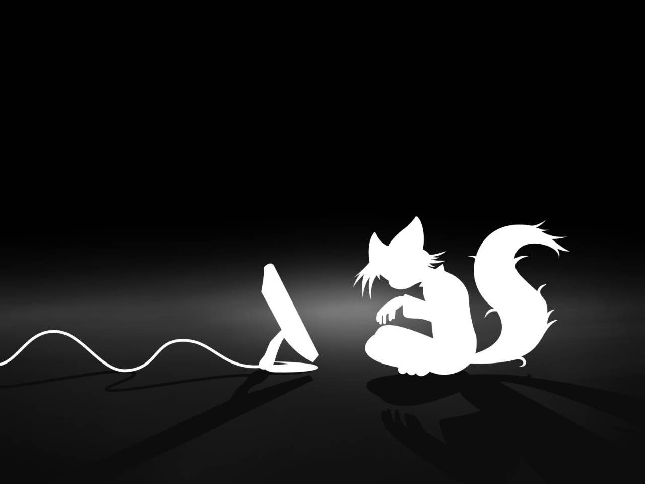Clean furry wallpaper