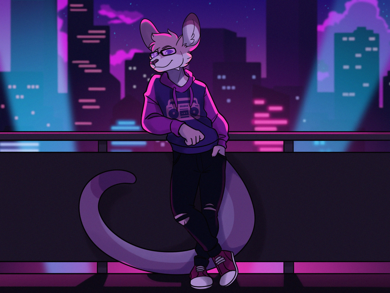 Retro Kangaroo by RazeTheShark - Fur Affinity [dot] net