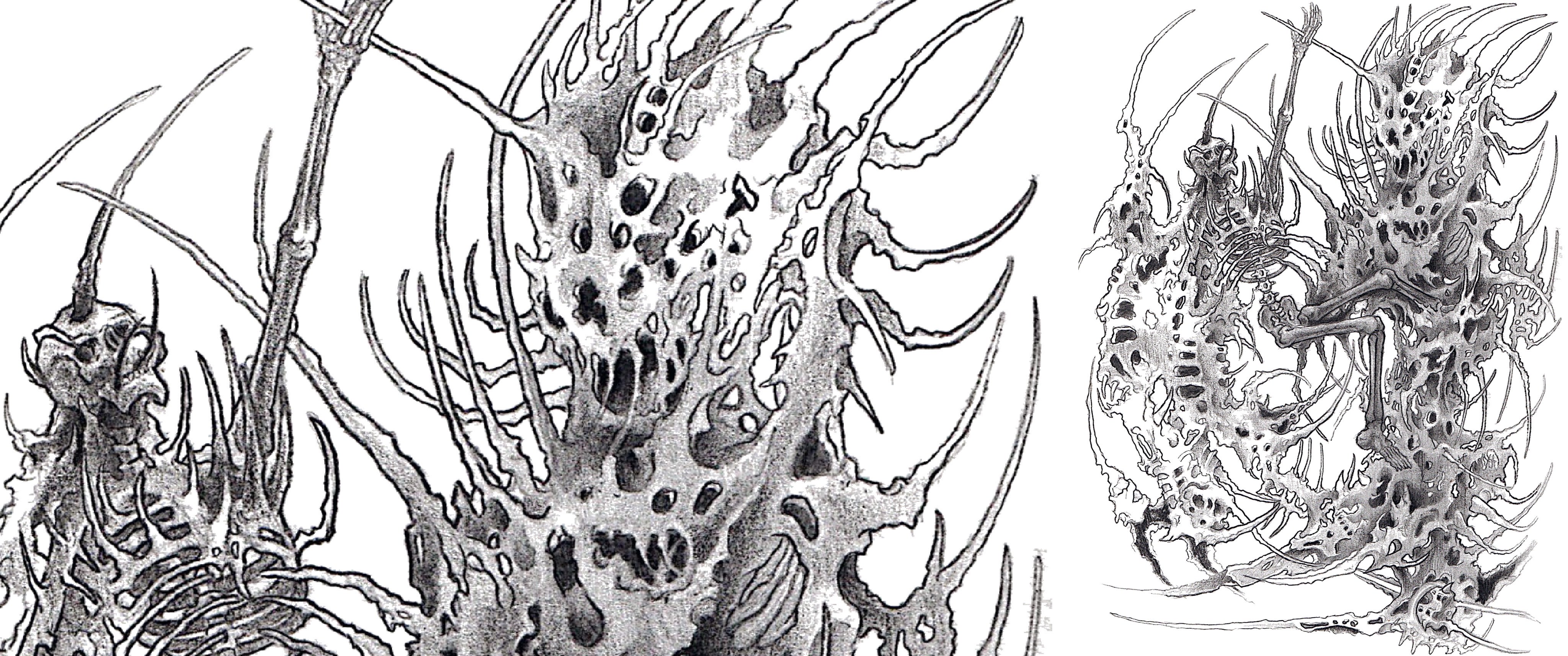 Design a tribal cybersigilism tattoo design