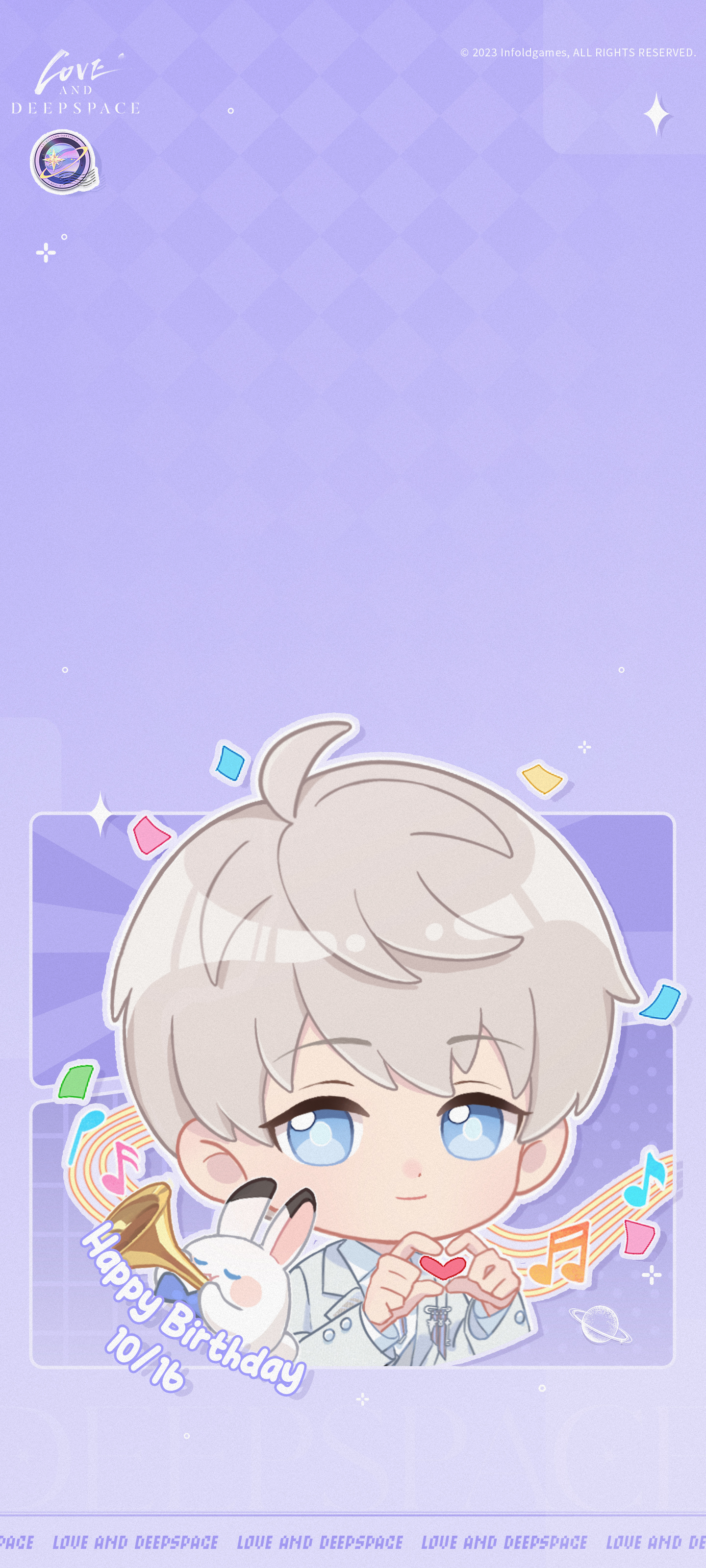 Love and Deepspace. Chibi Wallpaper