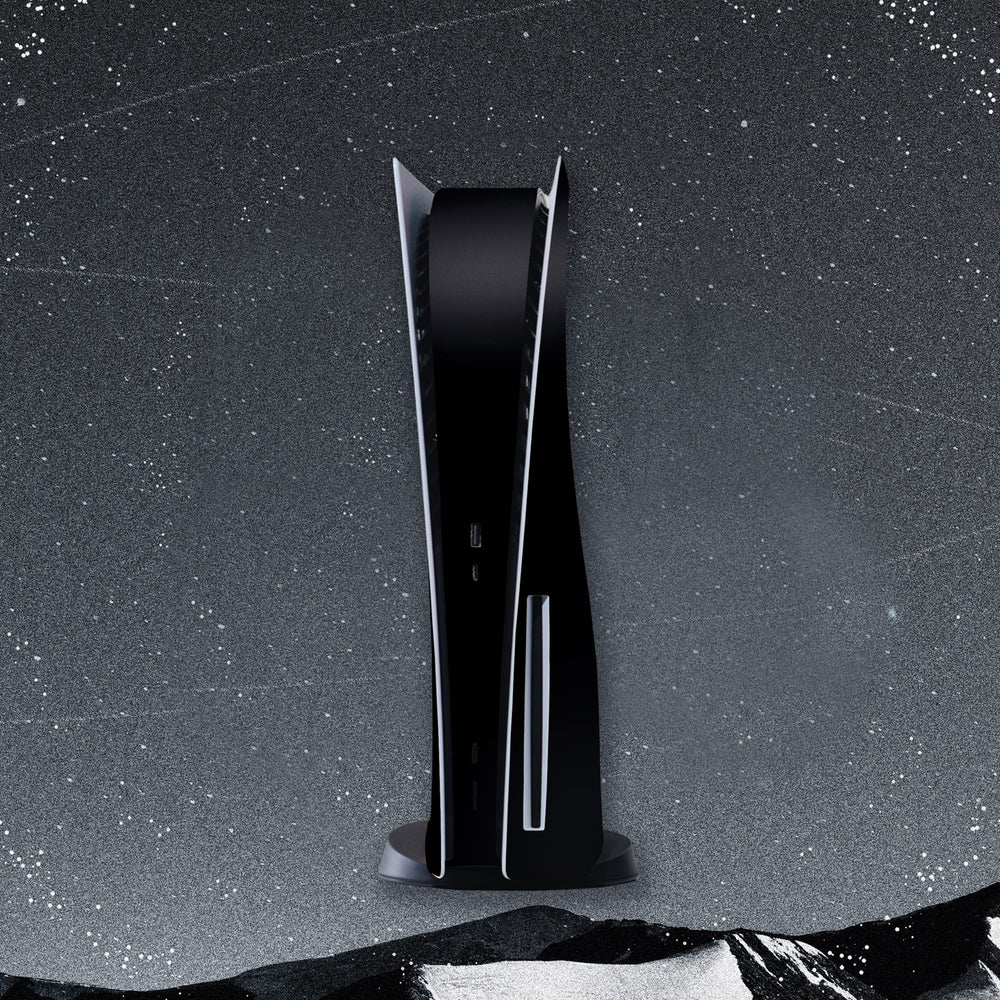 Game Over PS5 Skin Black Vinyl Sticker for Sony Playstation 5