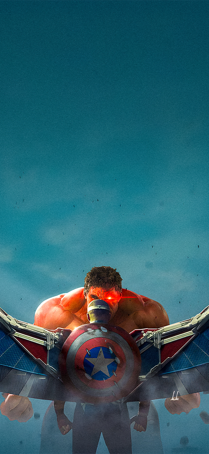 Komix BroK Wallpaper & Textless Posters! America: Brave New World 4K 4K TEXTLESS MOBILE WALLPAPER for iPhone