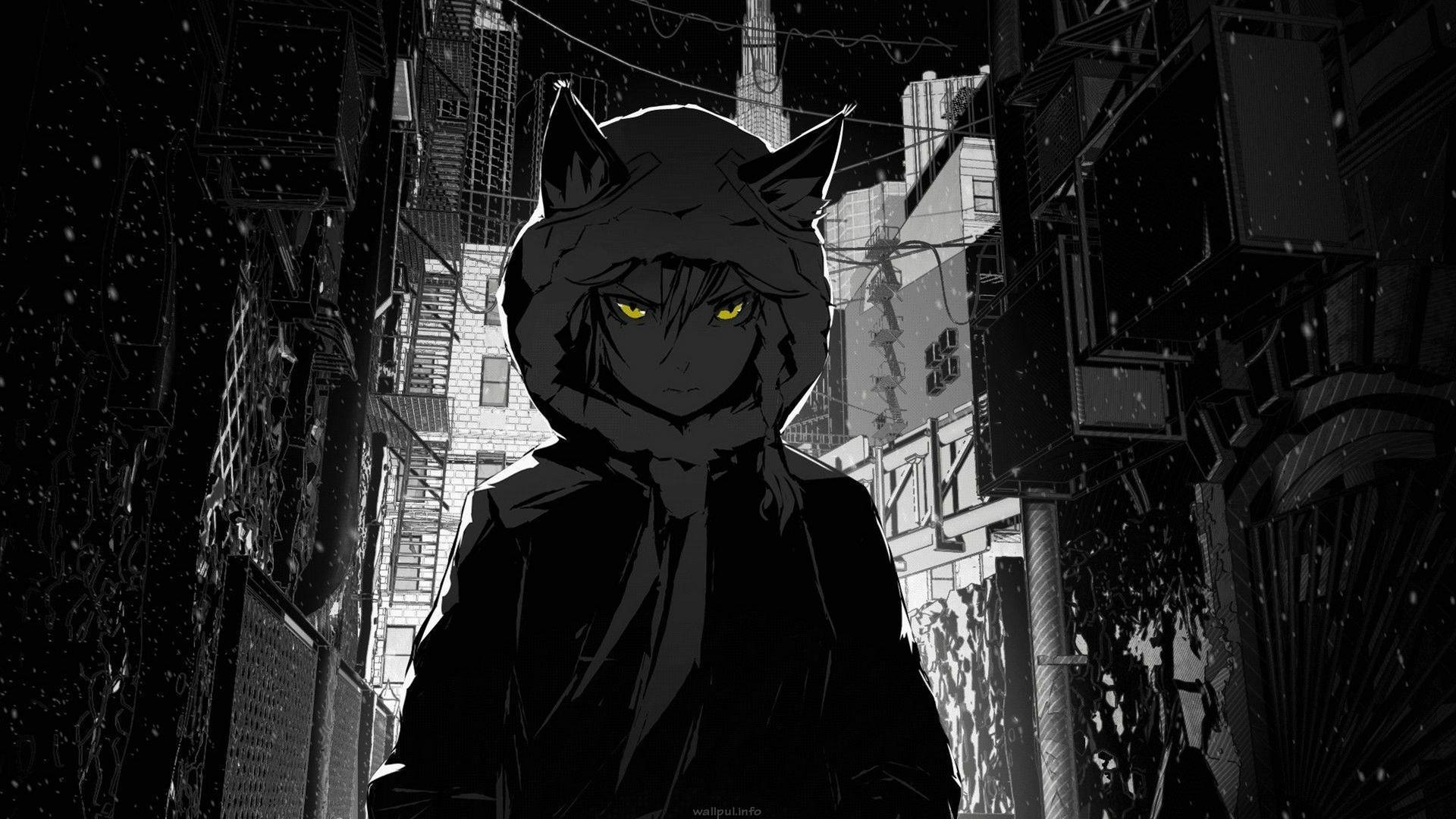 Anime Boy Dark Wallpaper