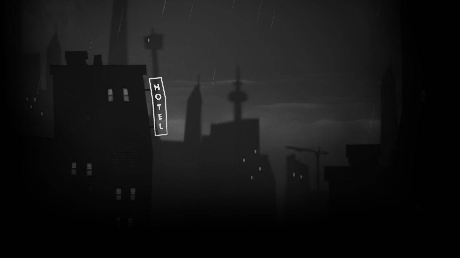 Download Hotel Dark Anime Aesthetic Desktop Wallpaper