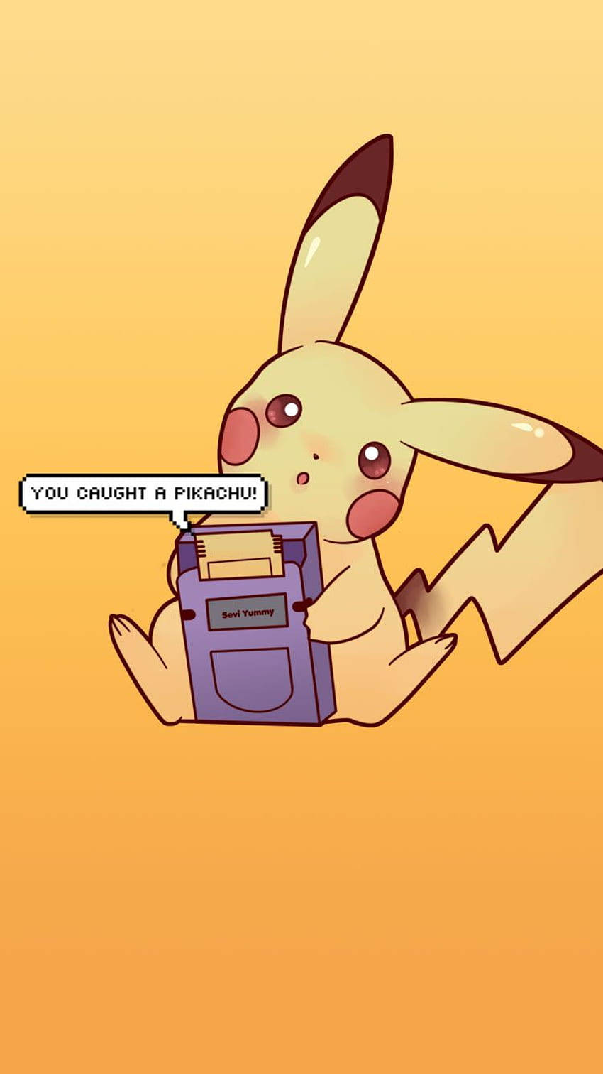 Download Gameboy Pikachu iPhone Wallpaper