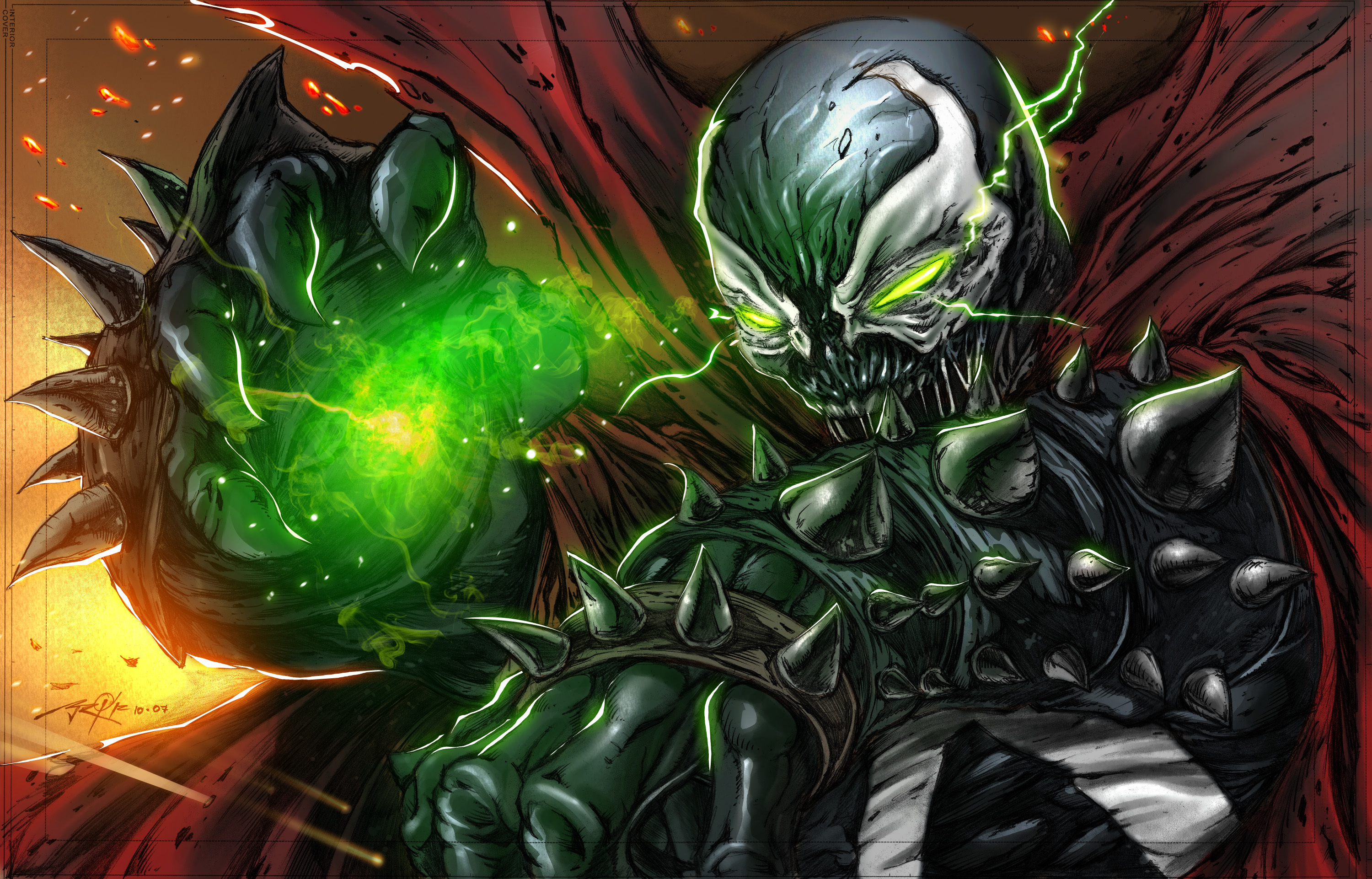 Download Comic Hellspawn HD Wallpaper
