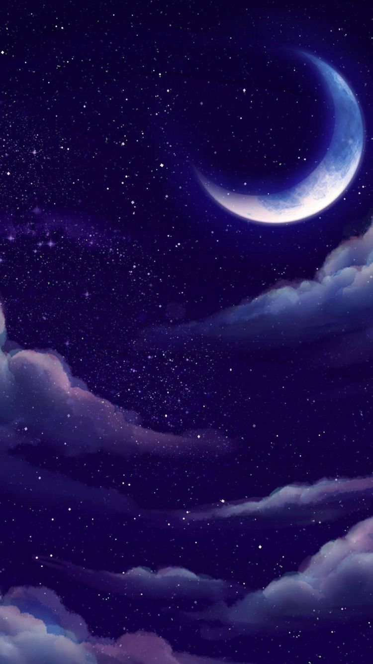 Cute Moon Wallpaper, HD Cute Moon Background on WallpaperBat