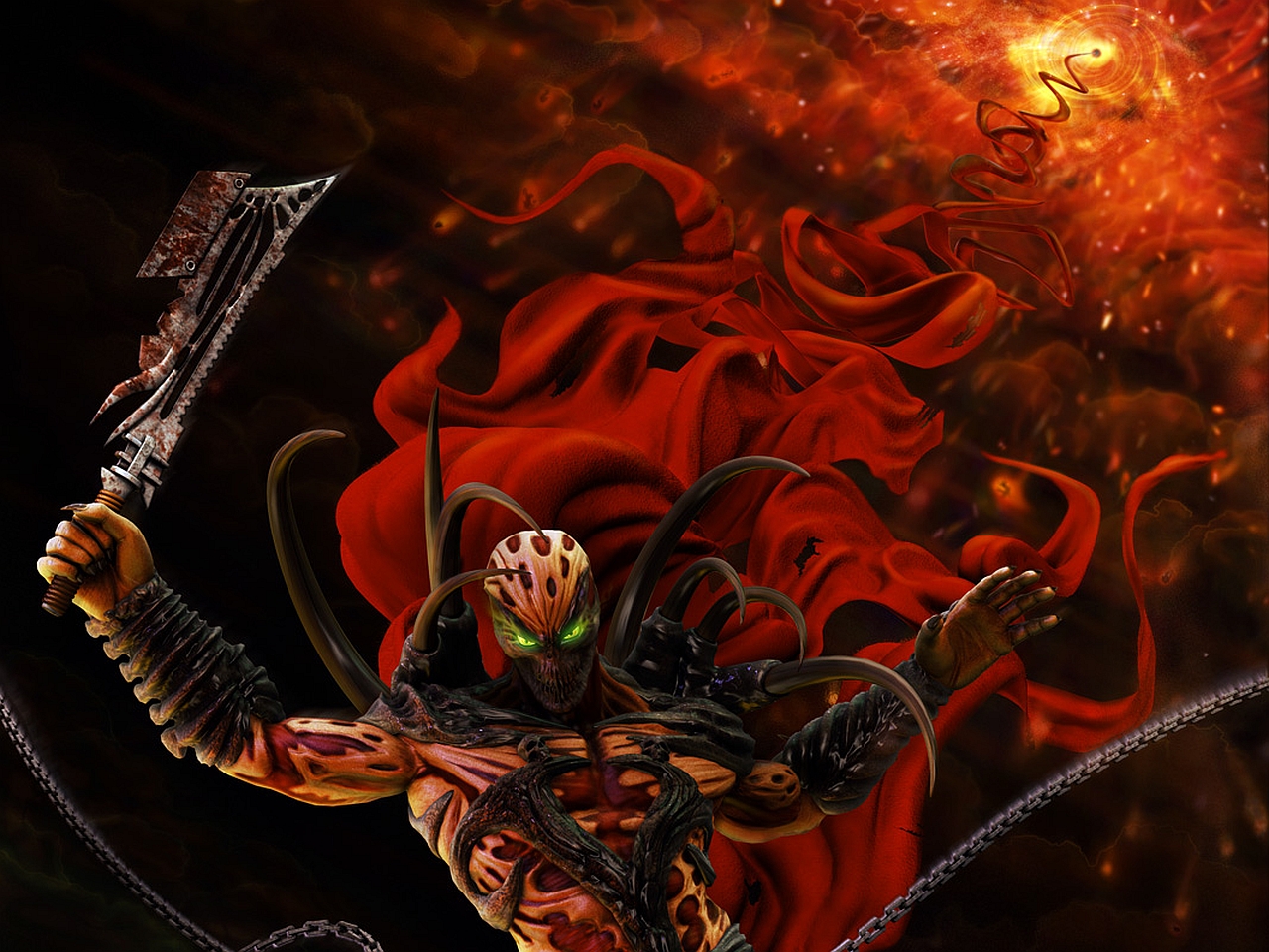 Free Hellspawn 4K Wallpaper & Desktop HD Background for PC