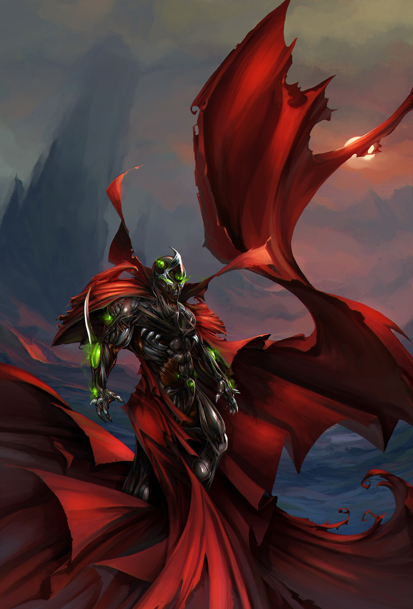 The Bioboosted Hellspawn. Poster By Gergő Kovács