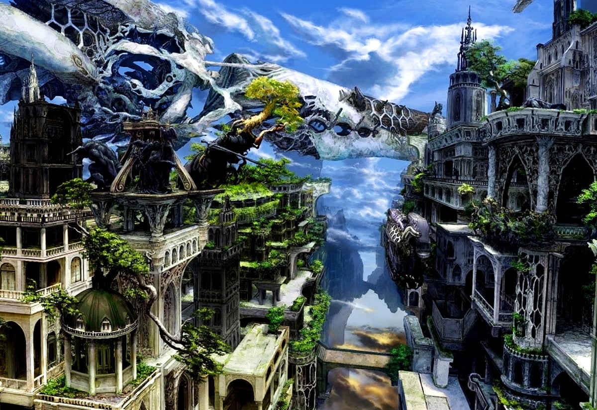 Fantasy, Nature, Architecture wallpaper. Download Best Free picture