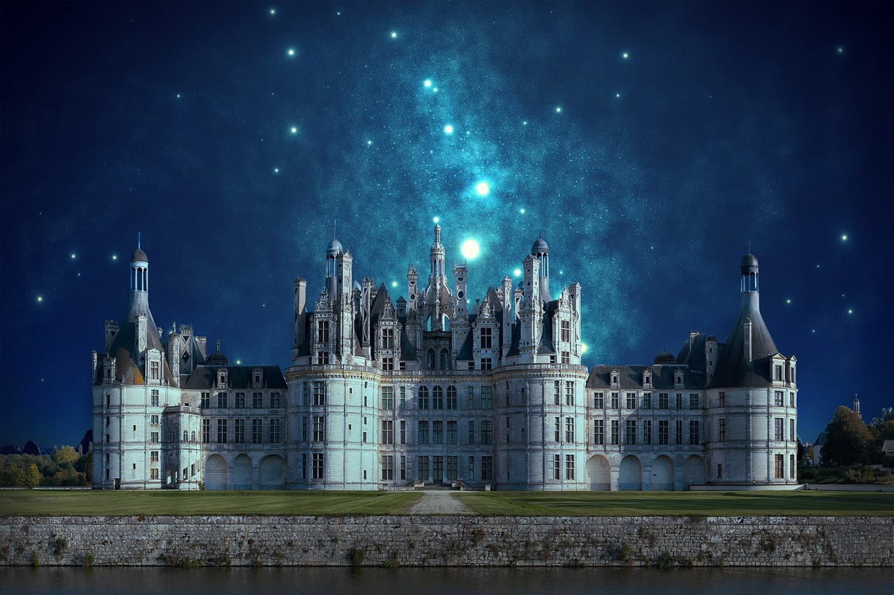 Architecture Night Fantasy