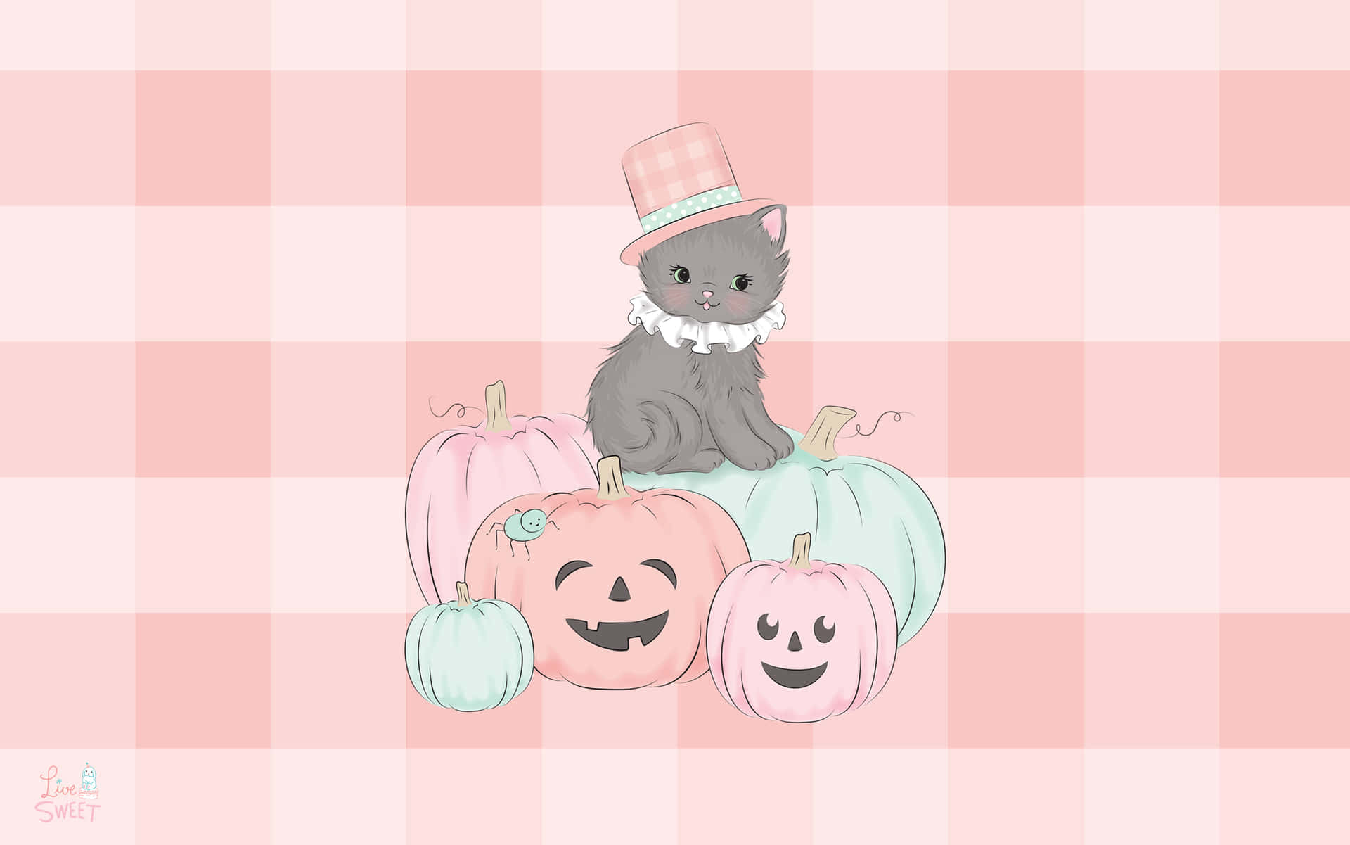 Pink Pumpkin Wallpaper
