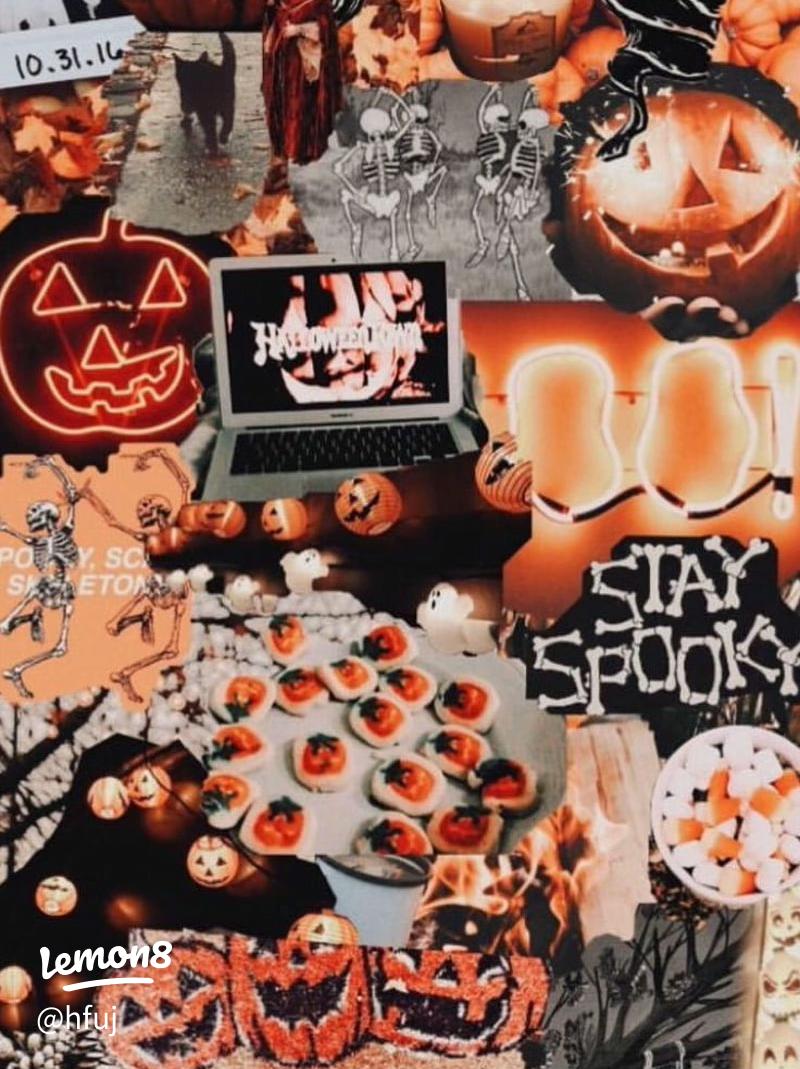 Aesthetic Halloween Wallpaper: Spooky Fall Vibes