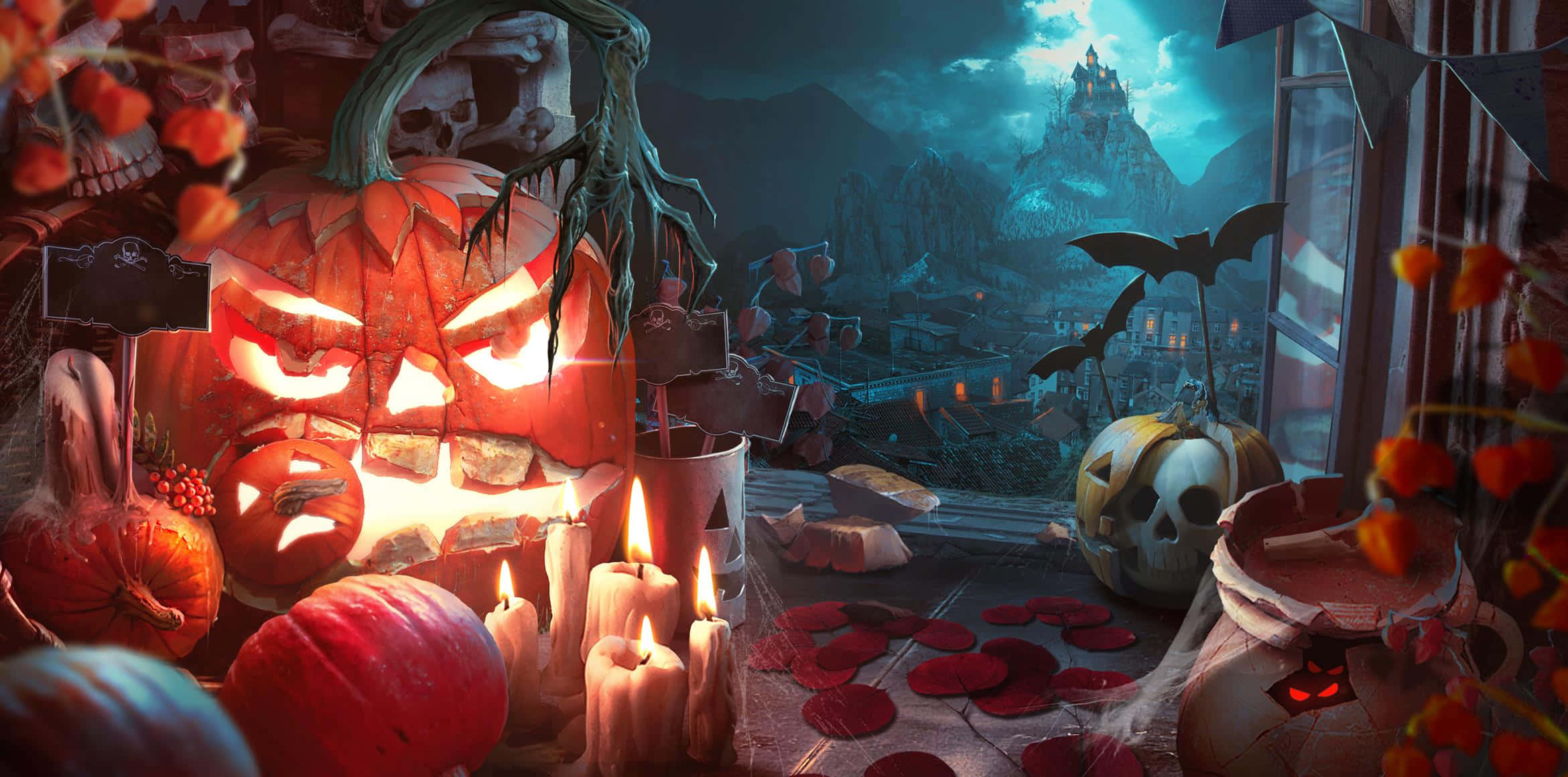 Download Have a Spooky and Fun Halloweekend with Halloween Games! Wallpaper