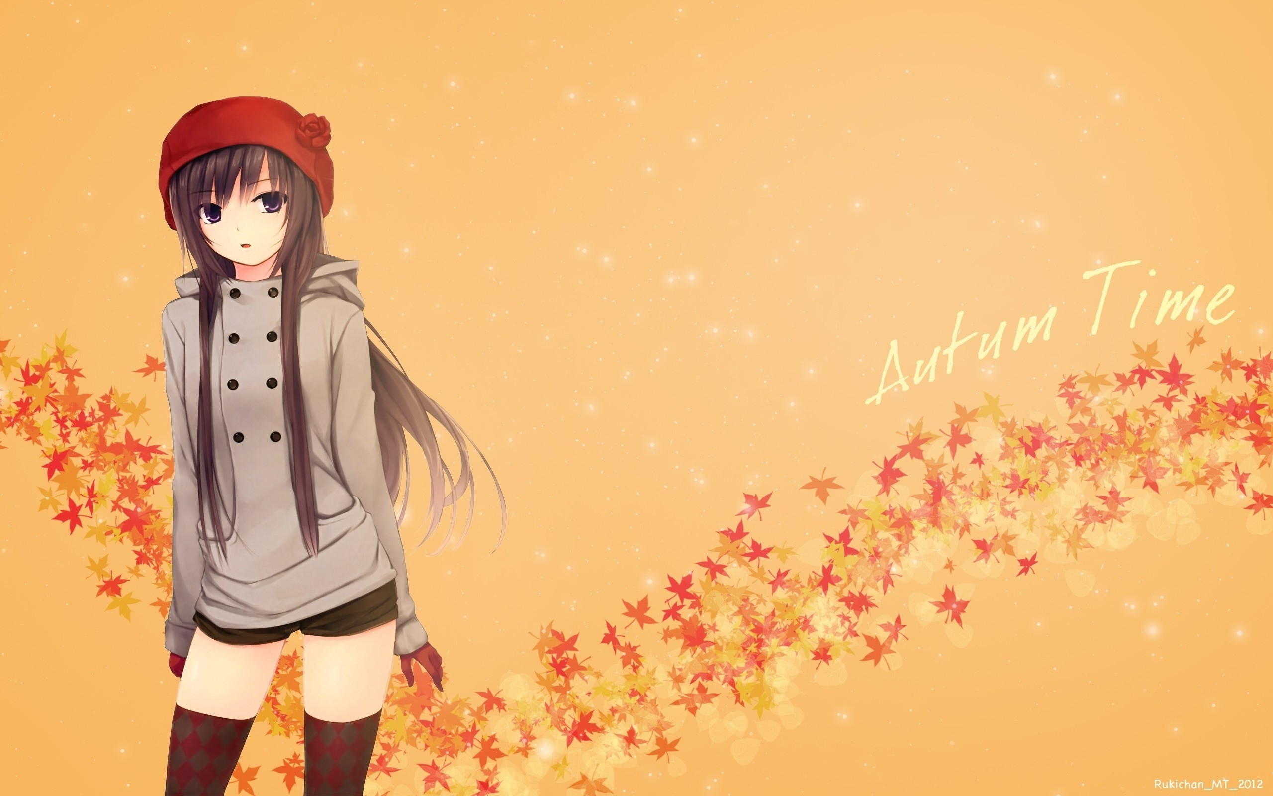 Wallpaper Woman in White Long Sleeve Shirt and Black Skirt Illustration, Background Free Image