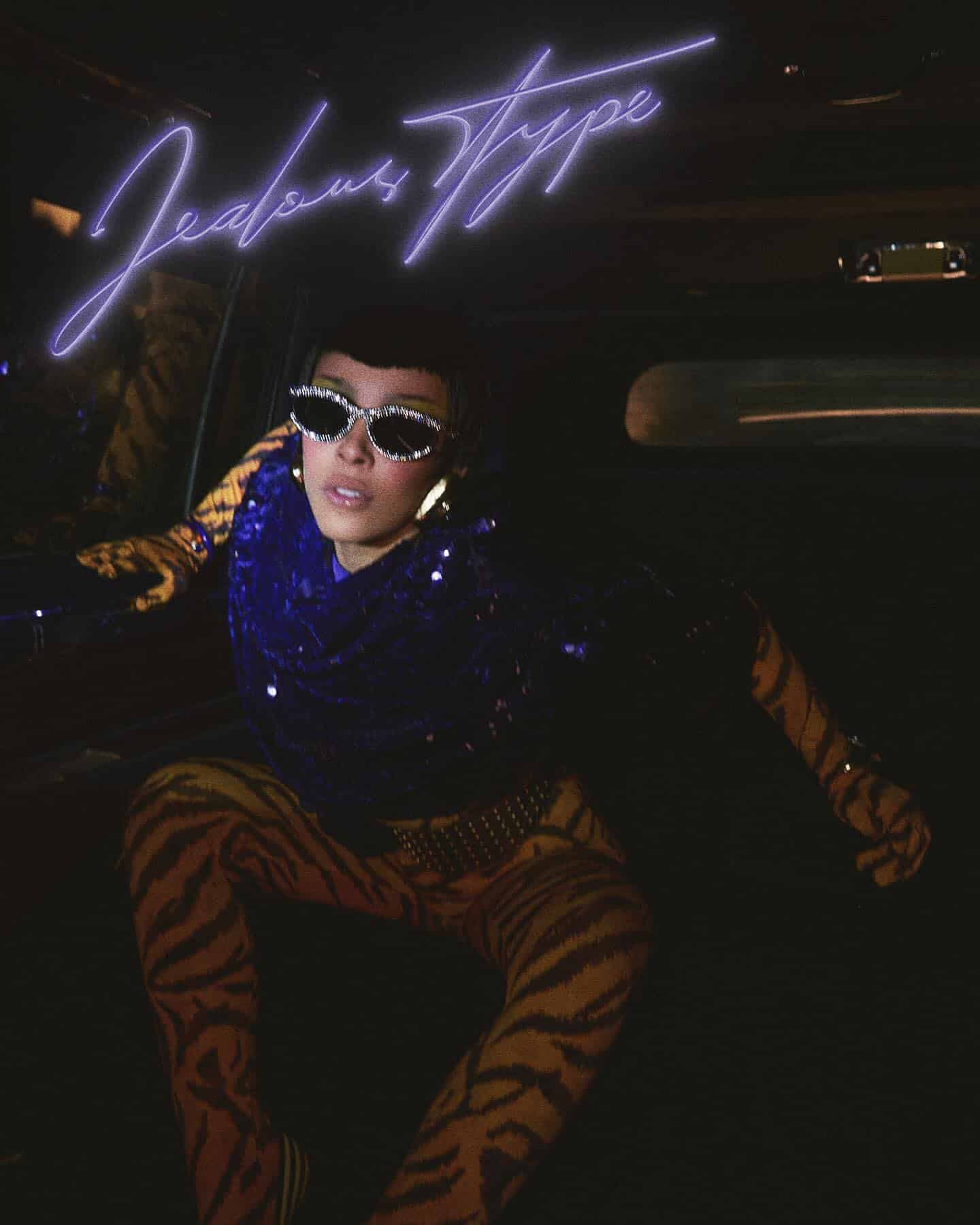 Doja Cat Unveils 'Jealous Type' Single Cover & Reveals Release Date Grape Juice